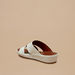 Duchini Mens' Textured Slip-On Arabic Sandals with Metal Detail-Men%27s Sandals-thumbnailMobile-2