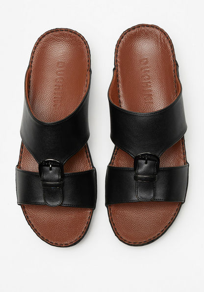 Duchini Men's Solid Slip-On Arabic Sandals-Men%27s Sandals-image-1