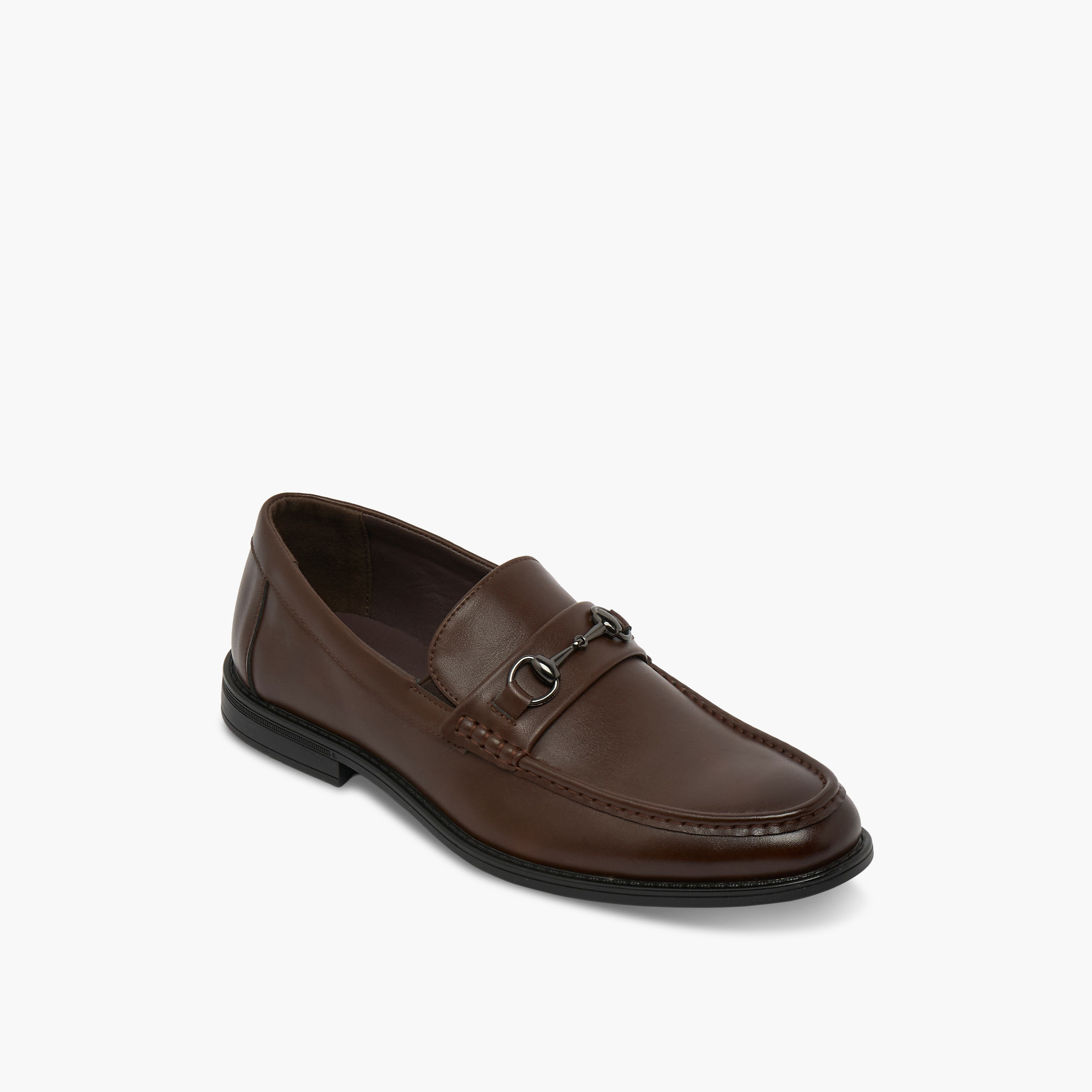 حذاء سهل الارتداء بزينة معدنية للرجال من إل بي إل من شو إكسبرس-men-shoes-formalshoes-image-2