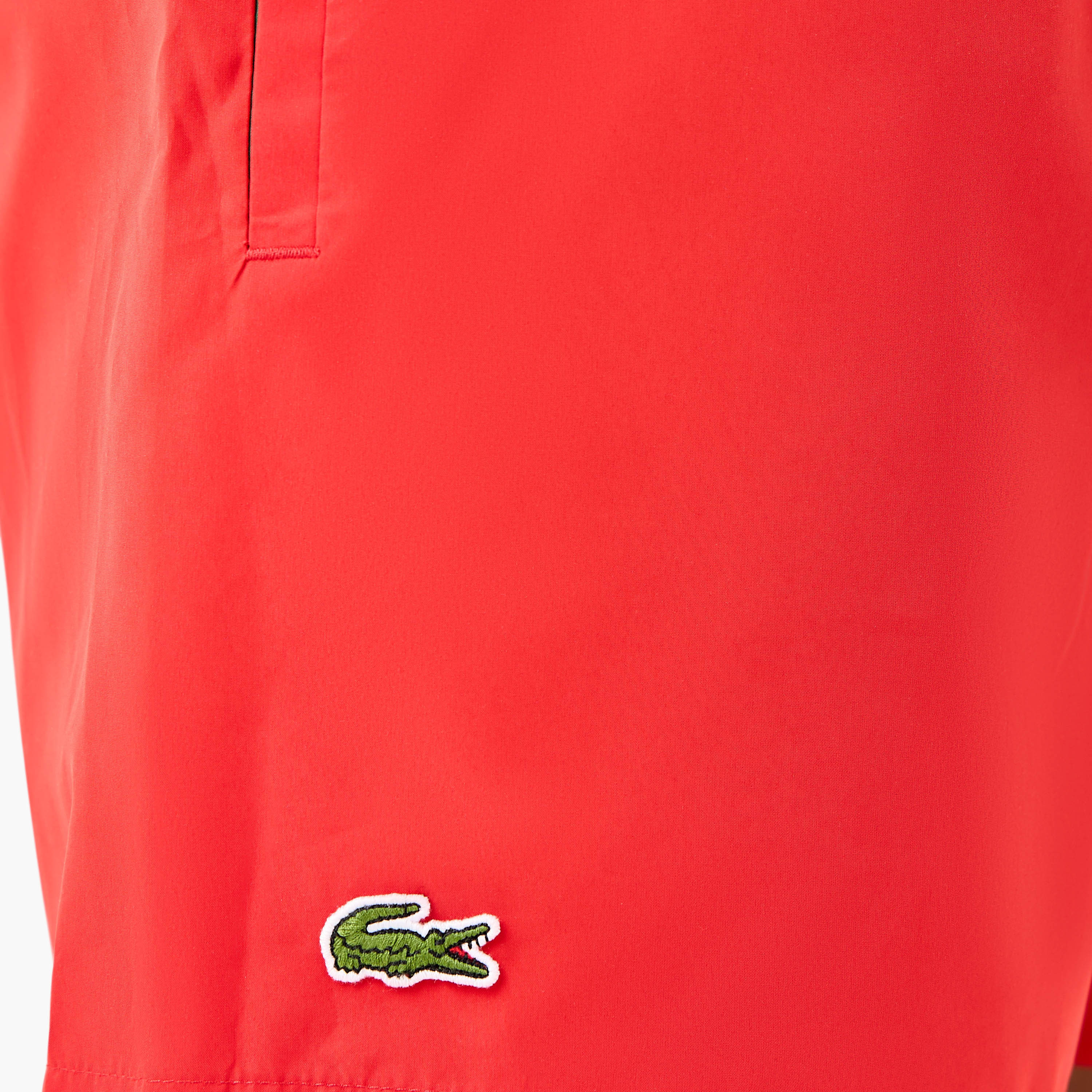 Lacoste Swim Shorts with Drawstring Closure and Pockets-men-clothing-swimandbeach-shorts-image-5