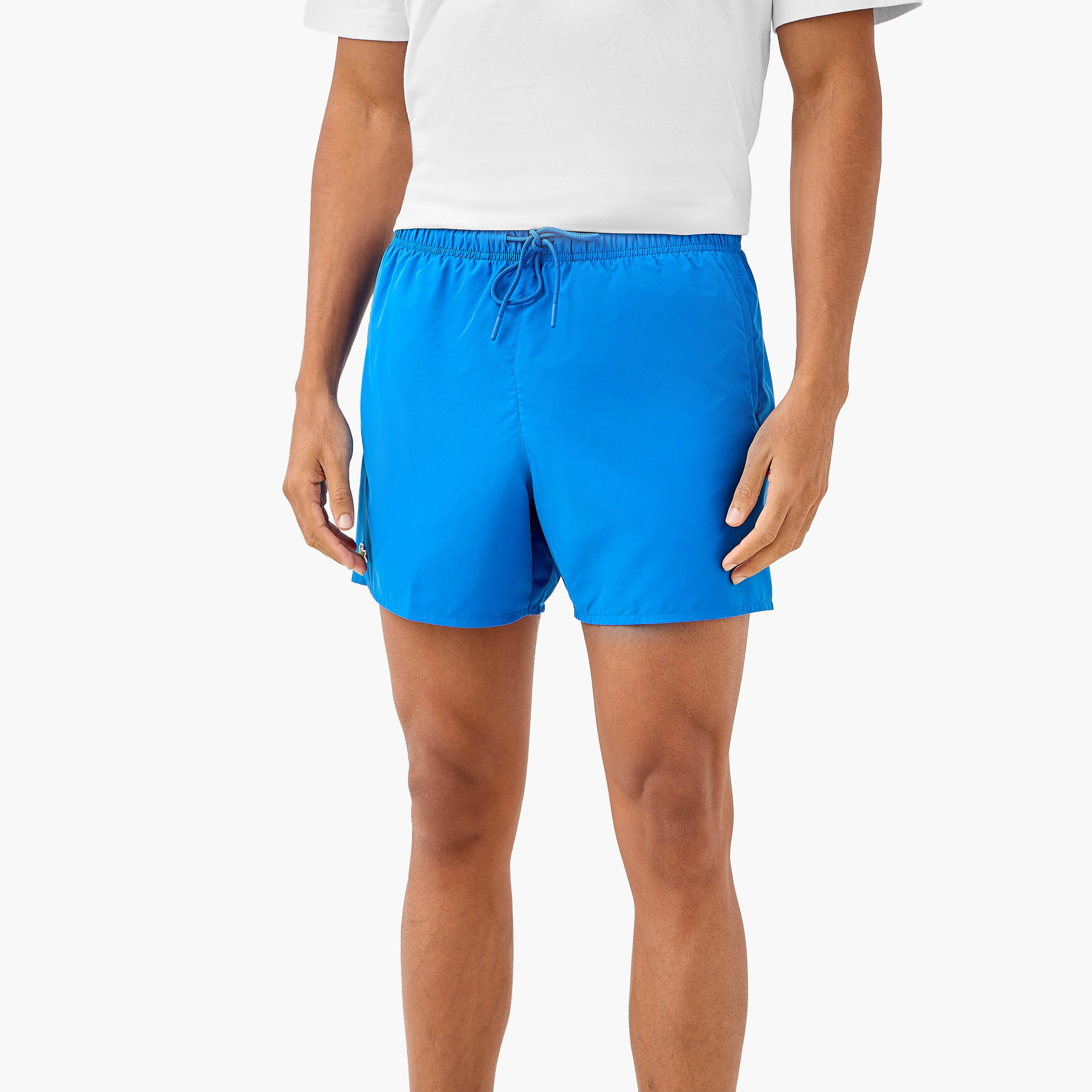 Lacoste Solid Swim Shorts with Drawstring Closure-men-clothing-swimandbeach-shorts-image-6