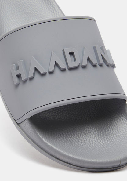 Haadana Textured Slide Slippers-Men%27s Flip Flops & Beach Slippers-image-4