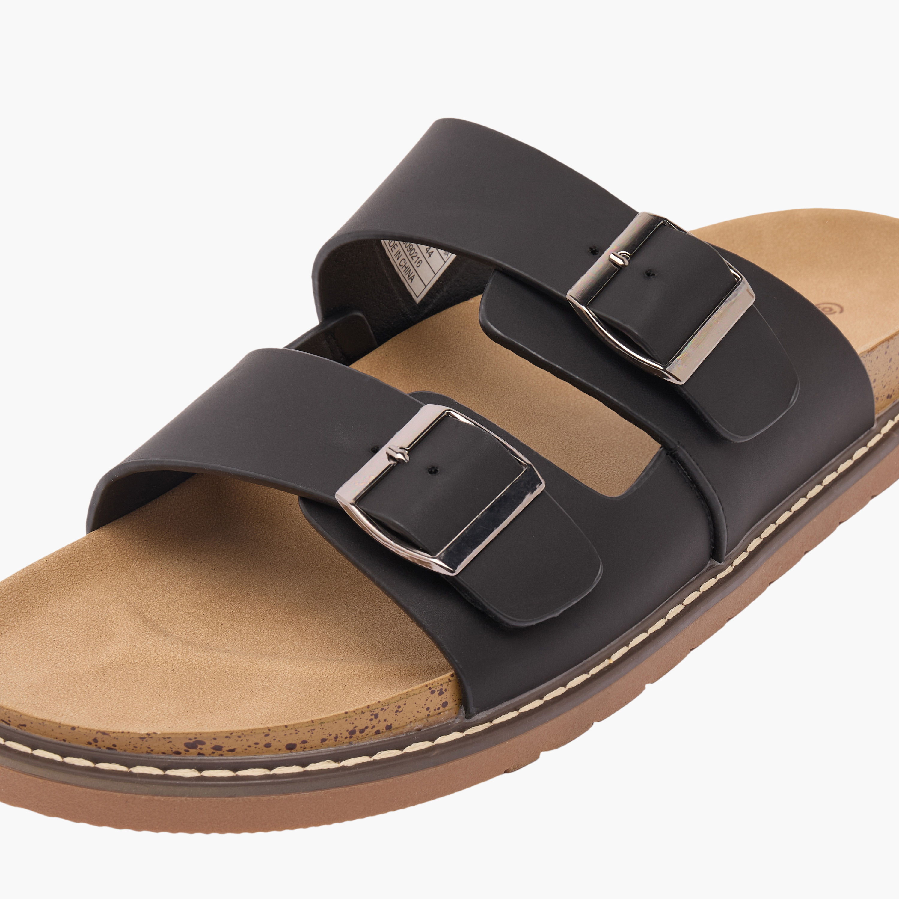 صندل مريح بحزام بإبزيم للرجال من لو كونفورت-men-shoes-sandals-image-4