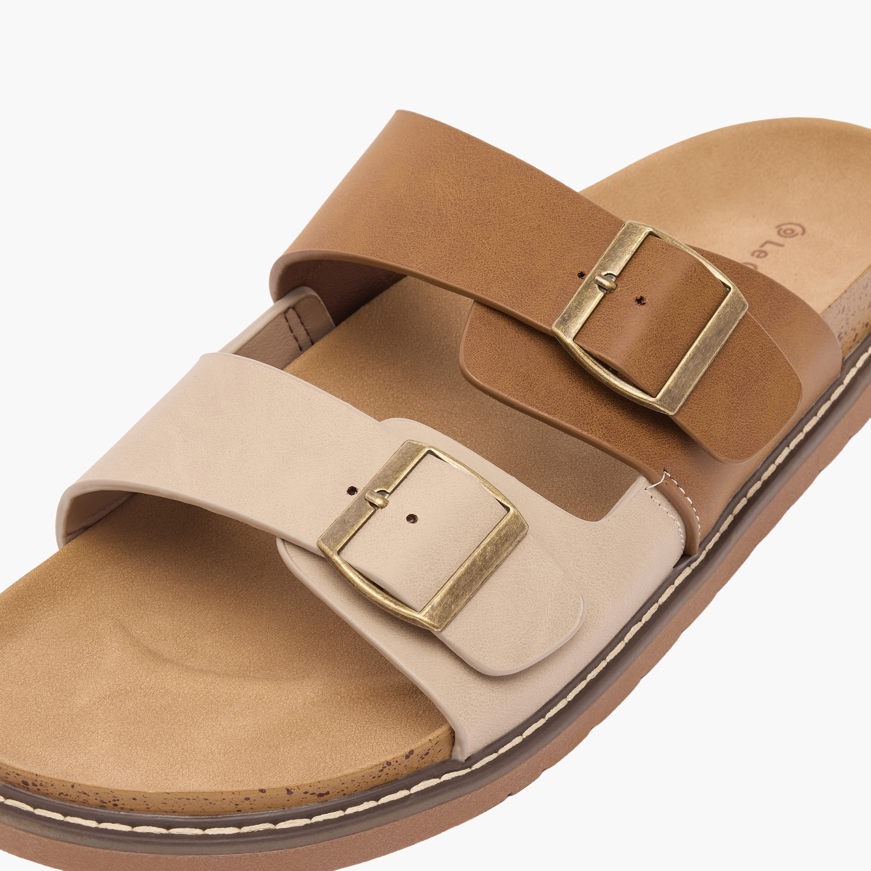 صندل مريح بحزام بإبزيم للرجال من لو كونفورت-men-shoes-sandals-image-4