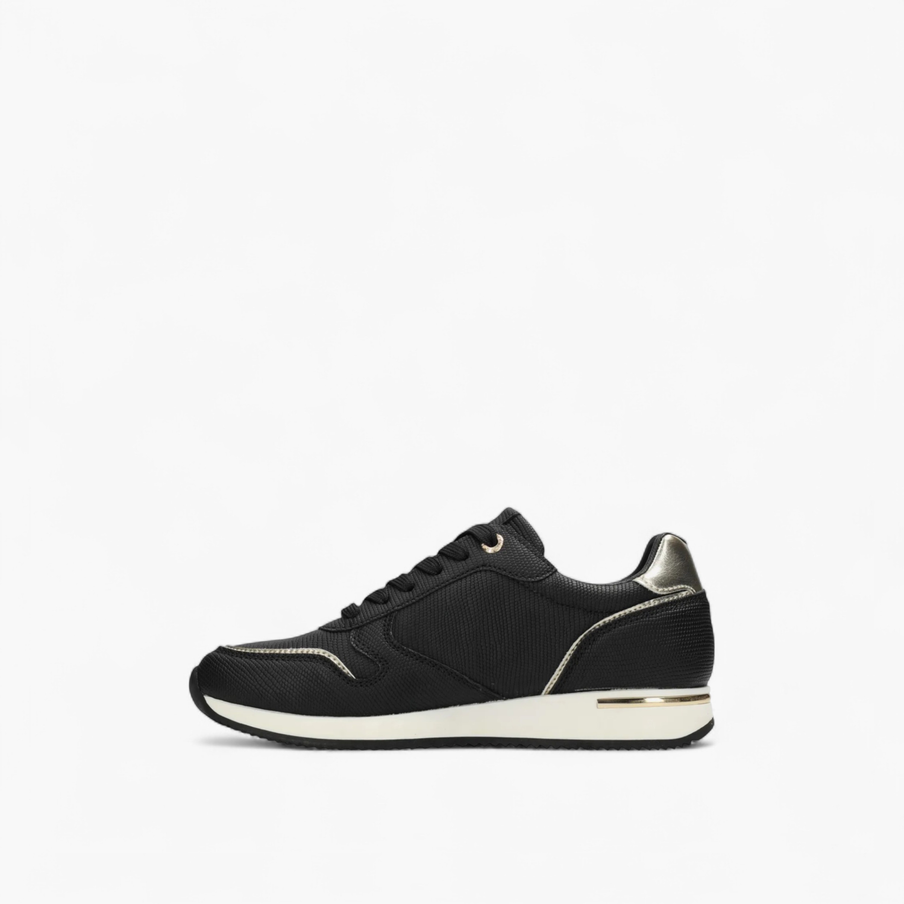 Mexx Panelled Lace-Up Sneakers with Metallic Accent-women-shoes-sneakers-image-4