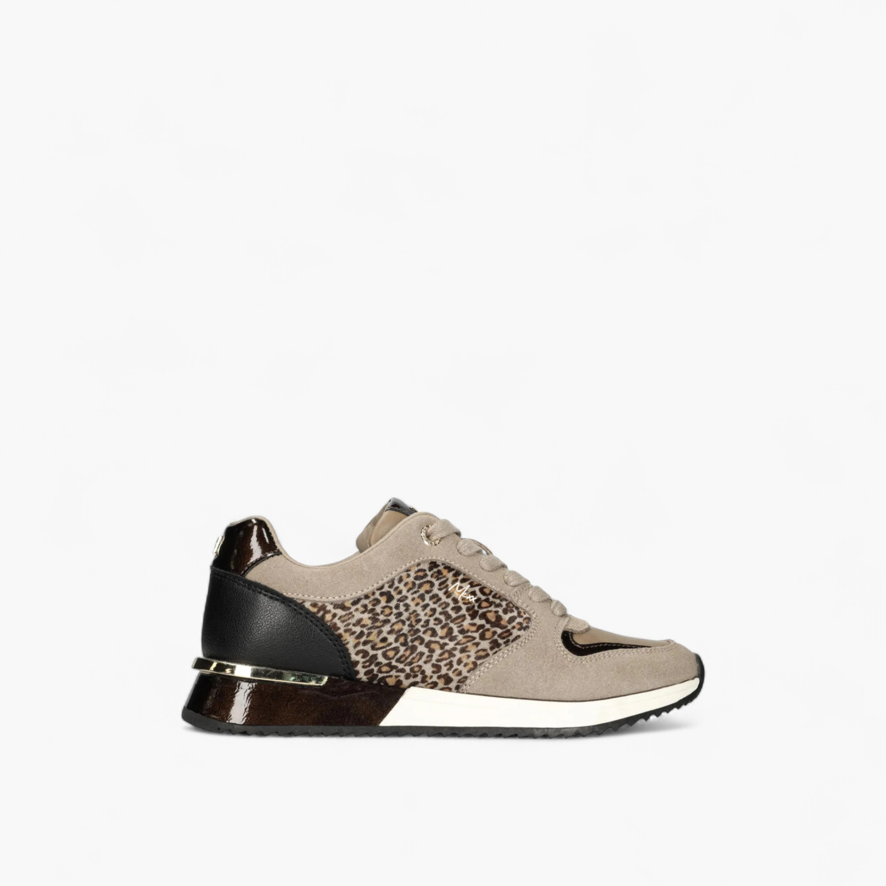 Mexx Animal Print Sneakers with Lace-Up Closure-women-shoes-sneakers-image-2