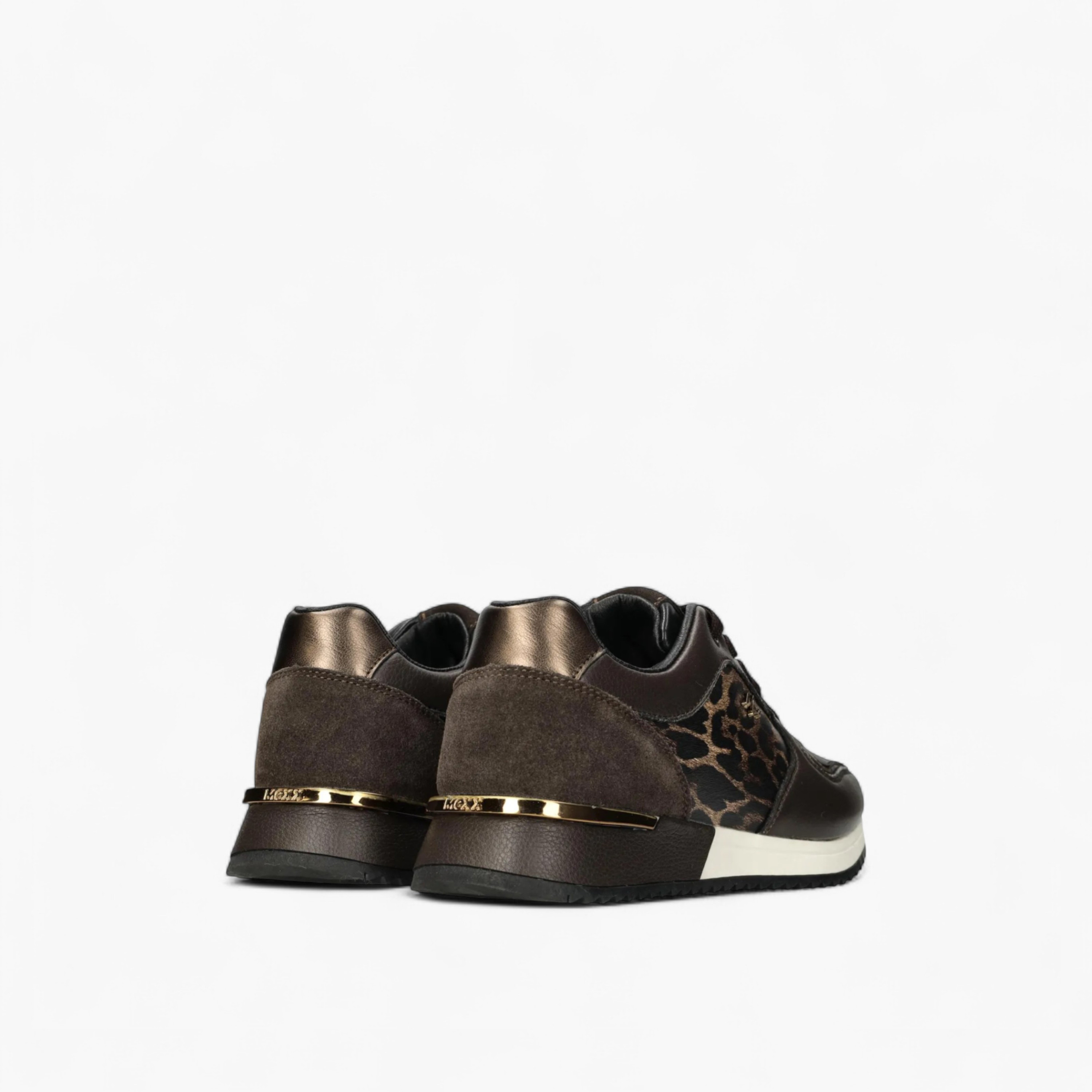 Mexx Animal Print Panelled Lace-Up Sneakers-women-shoes-sneakers-image-3