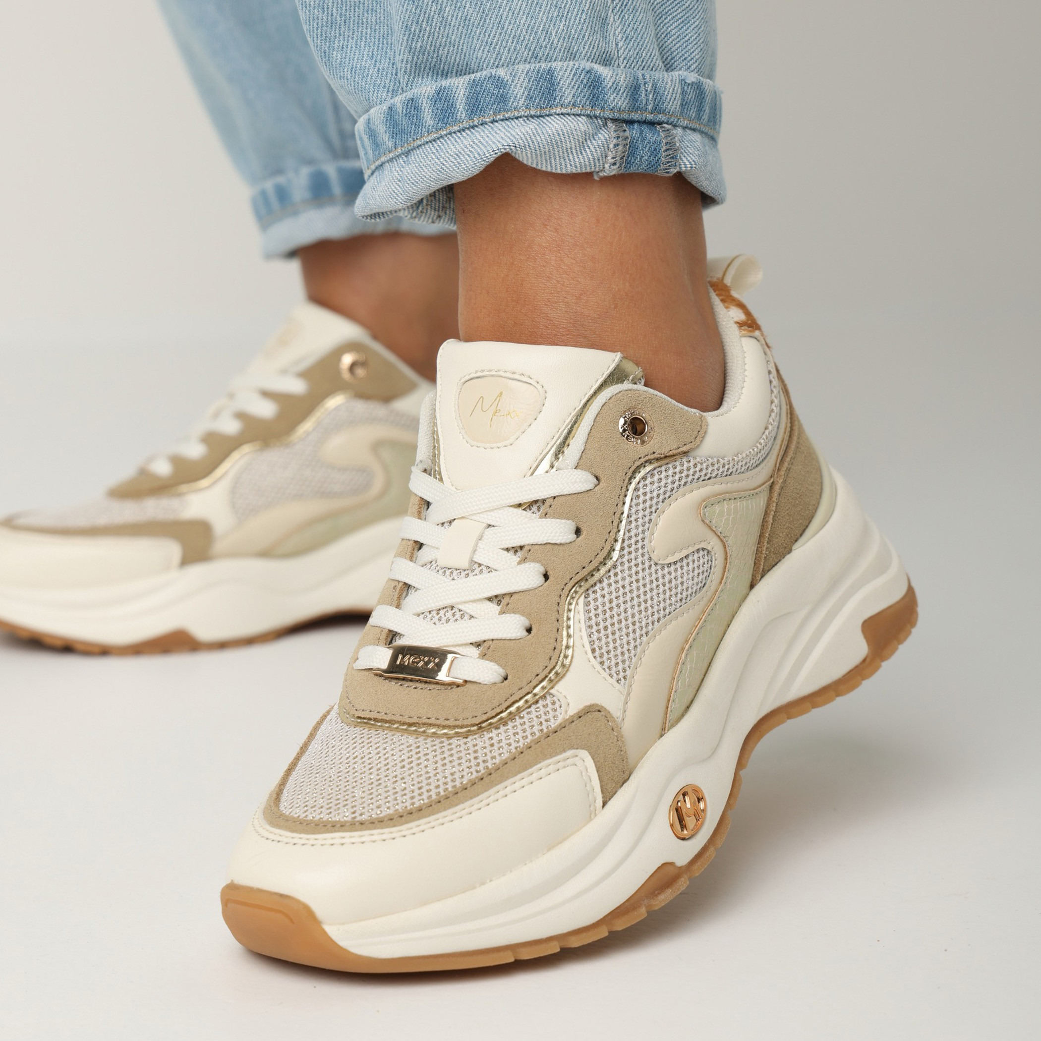 Mexx Women Lace-Up Sneakers-women-shoes-sneakers-image-8