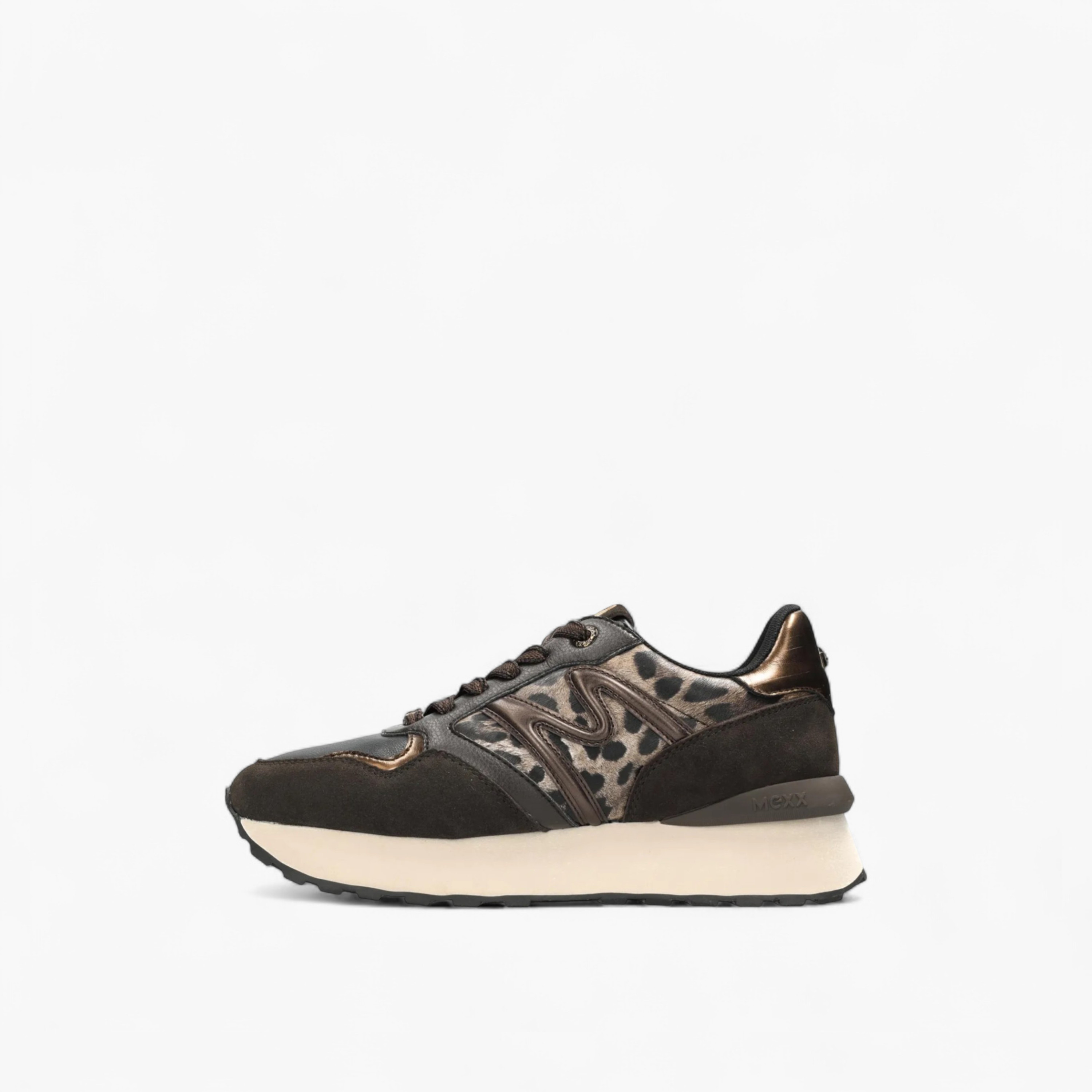 Mexx Animal Print Panelled Lace-Up Sneakers-women-shoes-sneakers-image-6