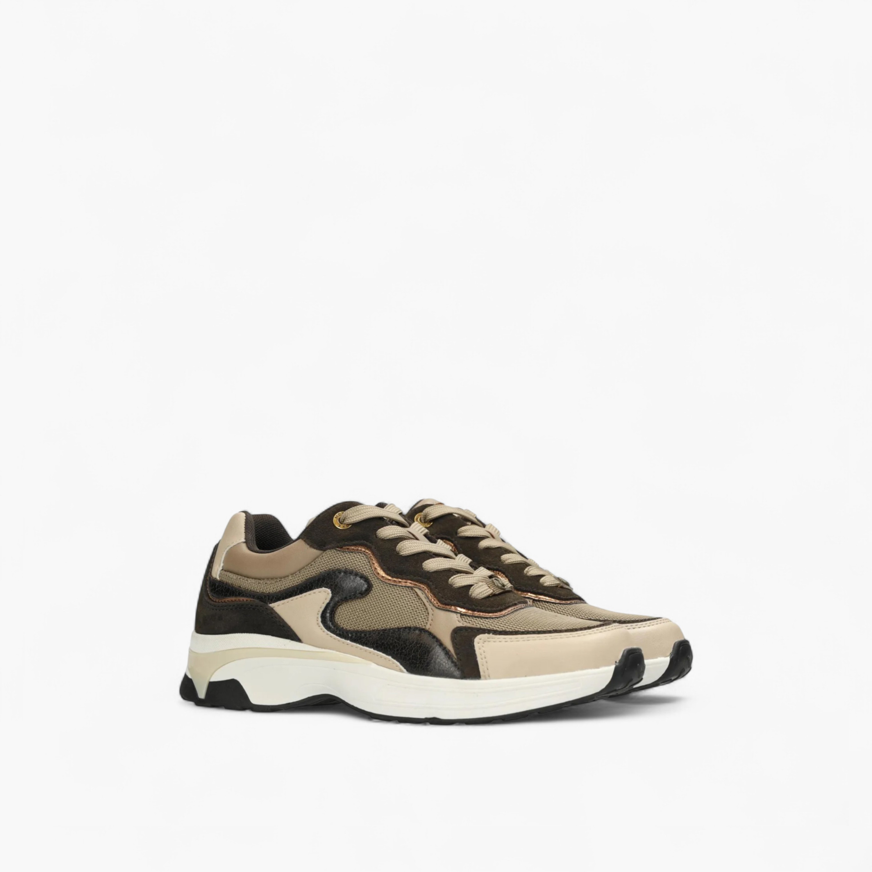 Mexx Colourblock Lace-Up Sneakers-women-shoes-sneakers-image-1