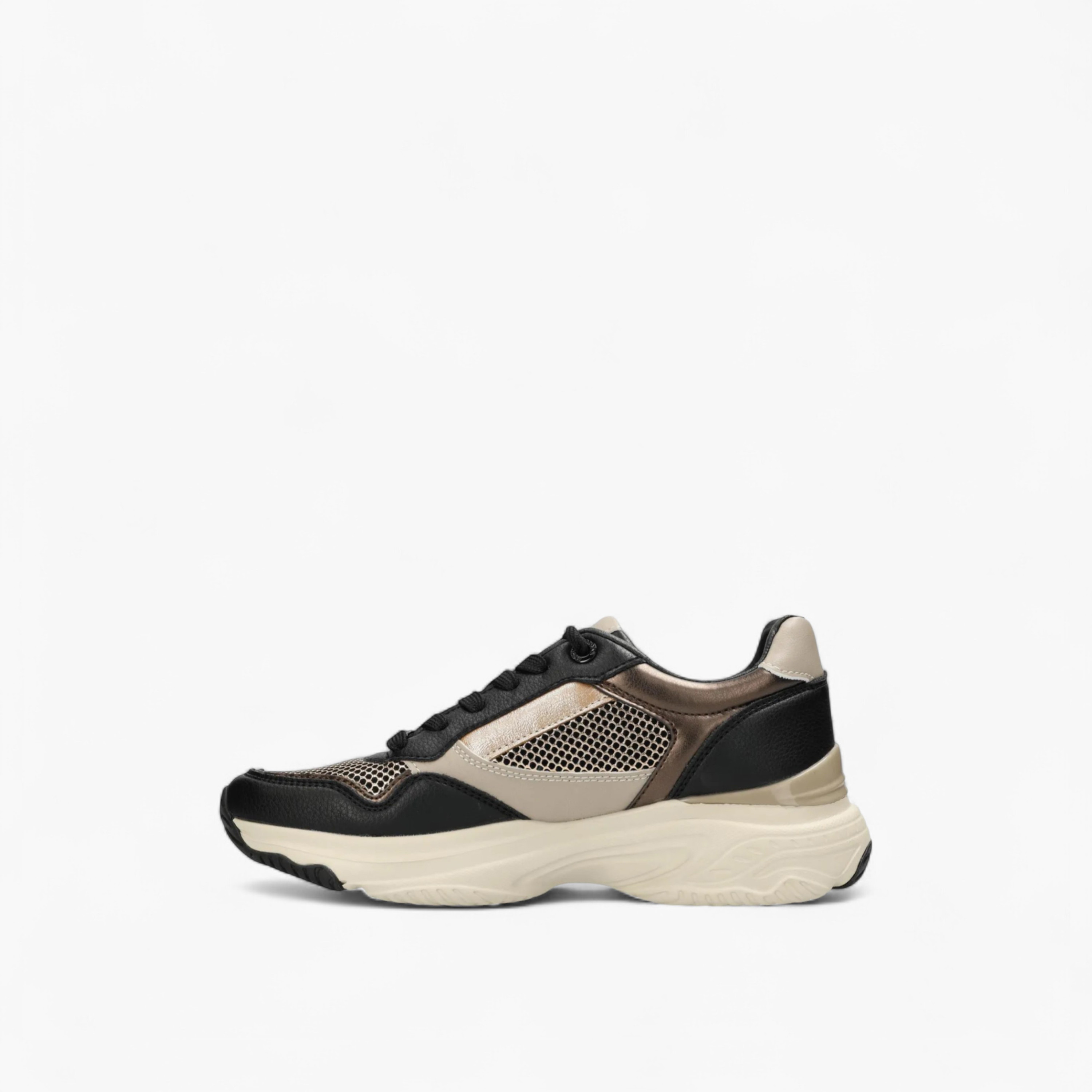 Mexx Mesh Panelled Lace-Up Sneakers-women-shoes-sneakers-image-4