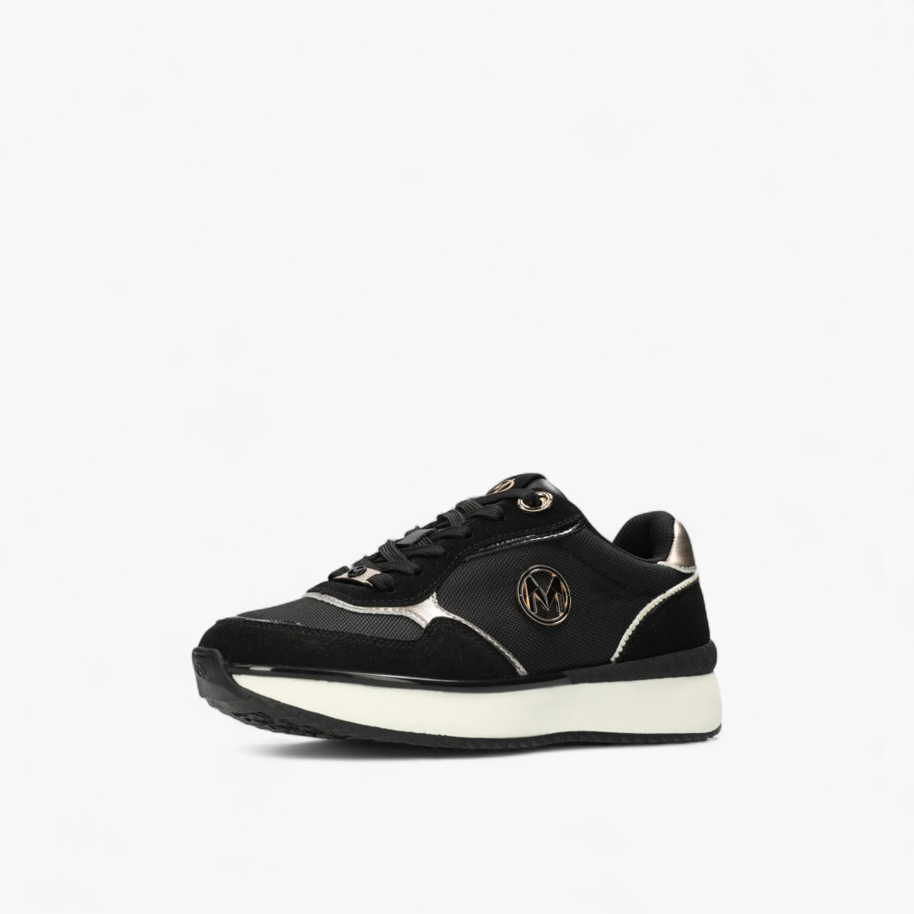 Mexx Textured Lace-Up Sneakers-women-shoes-sneakers-image-18