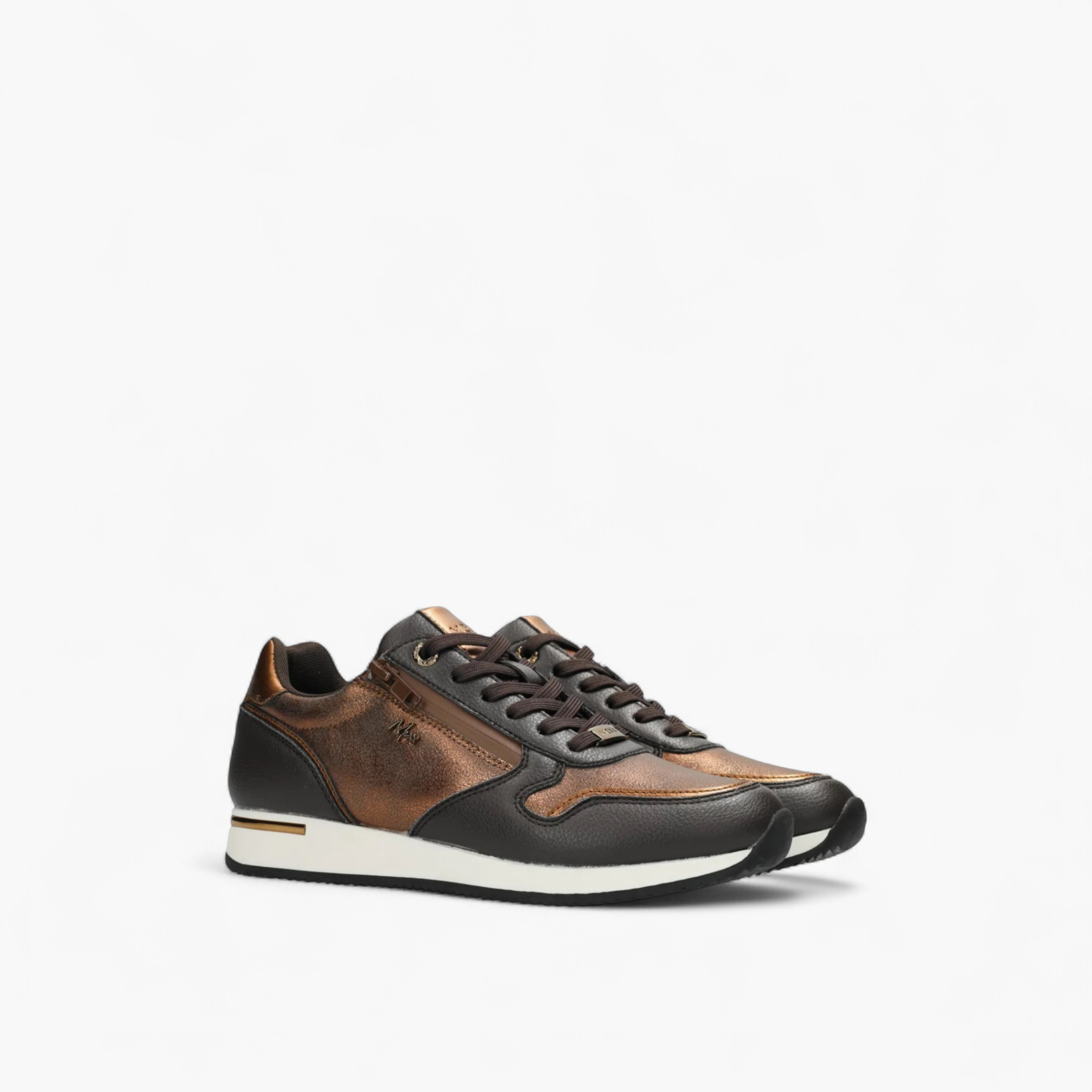 Mexx Textured Lace-Up Sneakers-women-shoes-sneakers-image-9