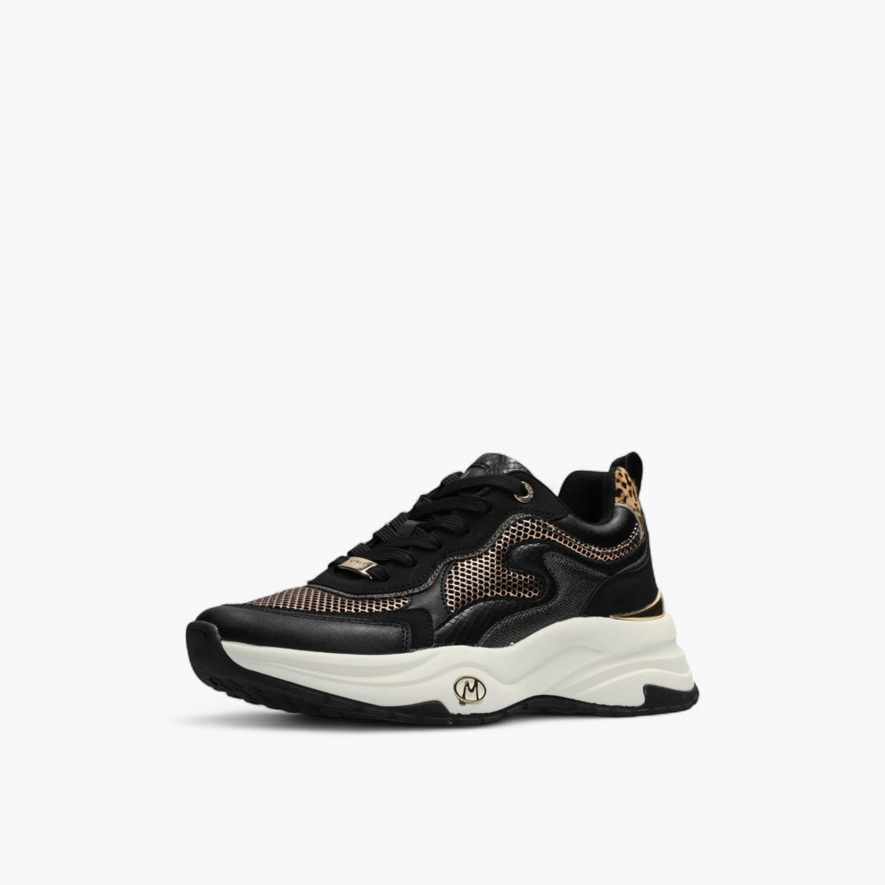 Mexx Panelled Lace-Up Sneakers-women-shoes-sneakers-image-8