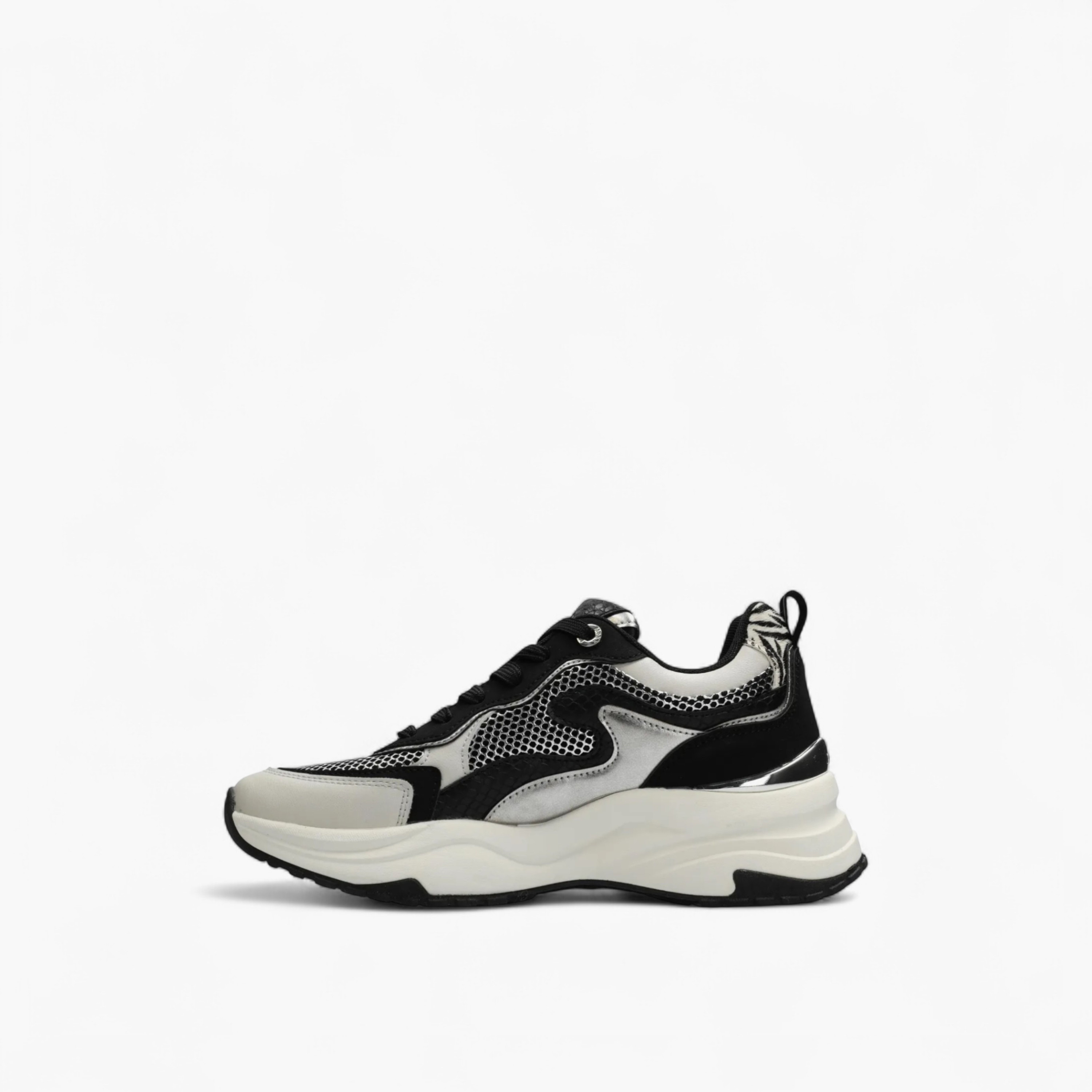 Mexx Panelled Lace-Up Sneakers-women-shoes-sneakers-image-4