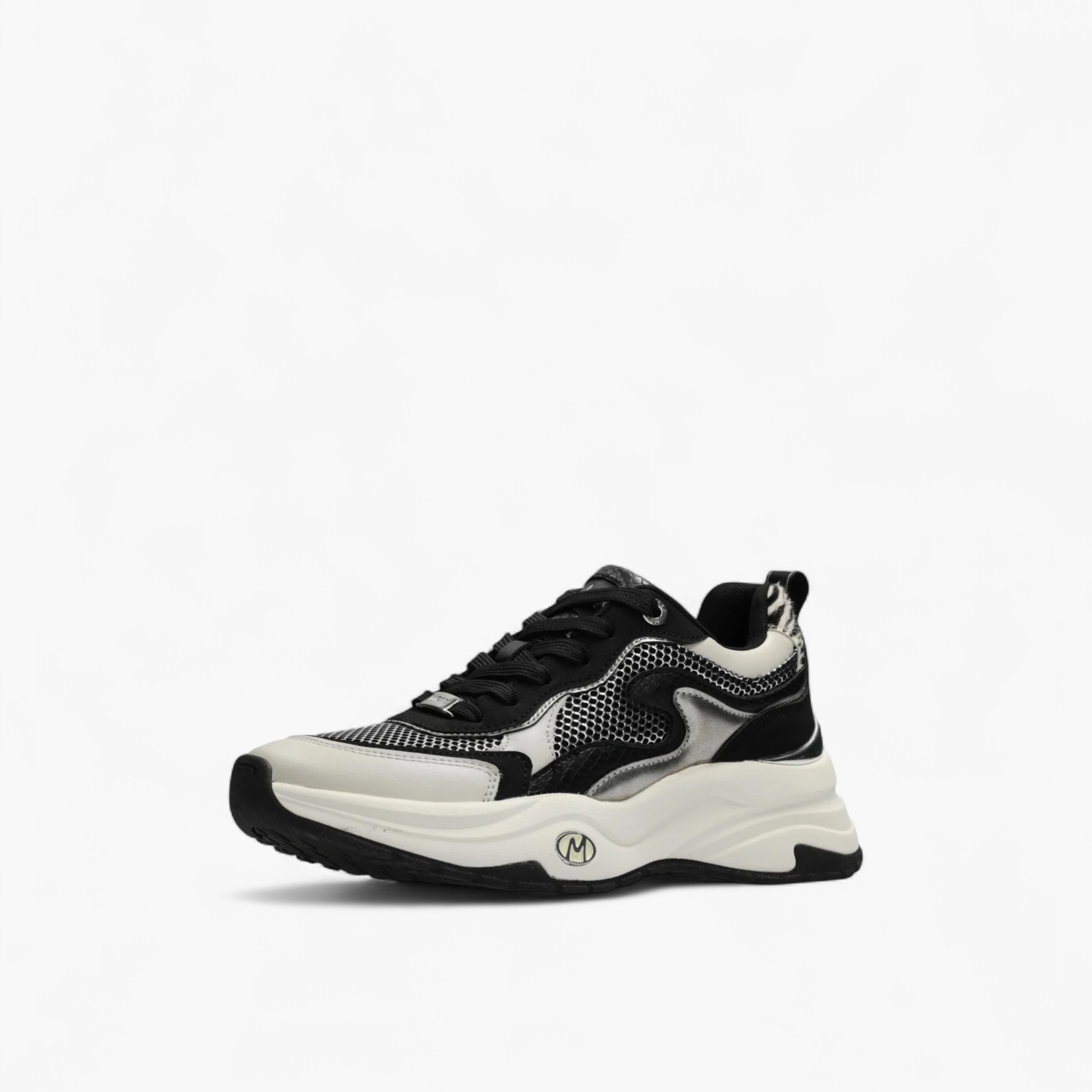 Mexx Panelled Lace-Up Sneakers-women-shoes-sneakers-image-8