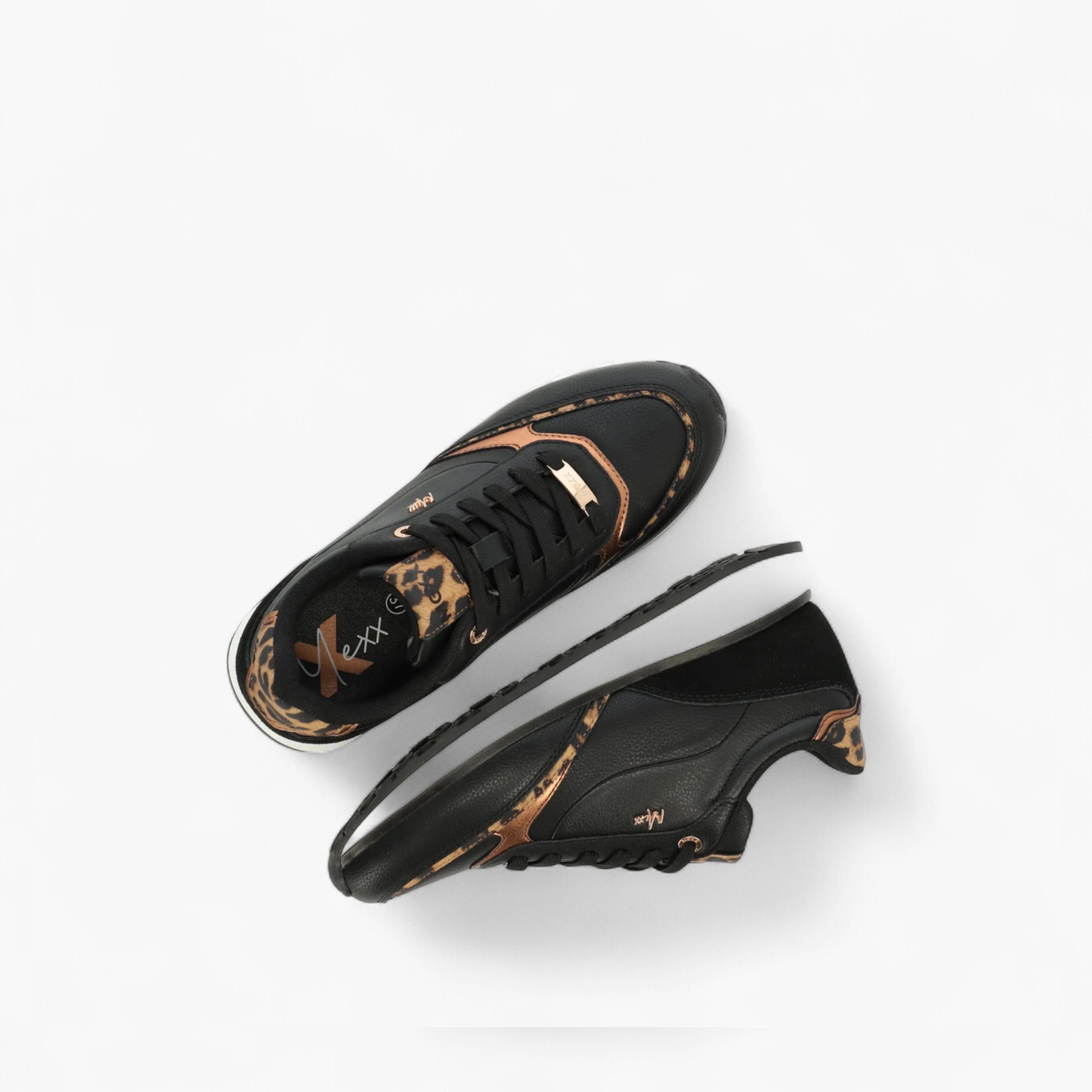 Mexx Panelled Lace-Up Sneakers-women-shoes-sneakers-image-6