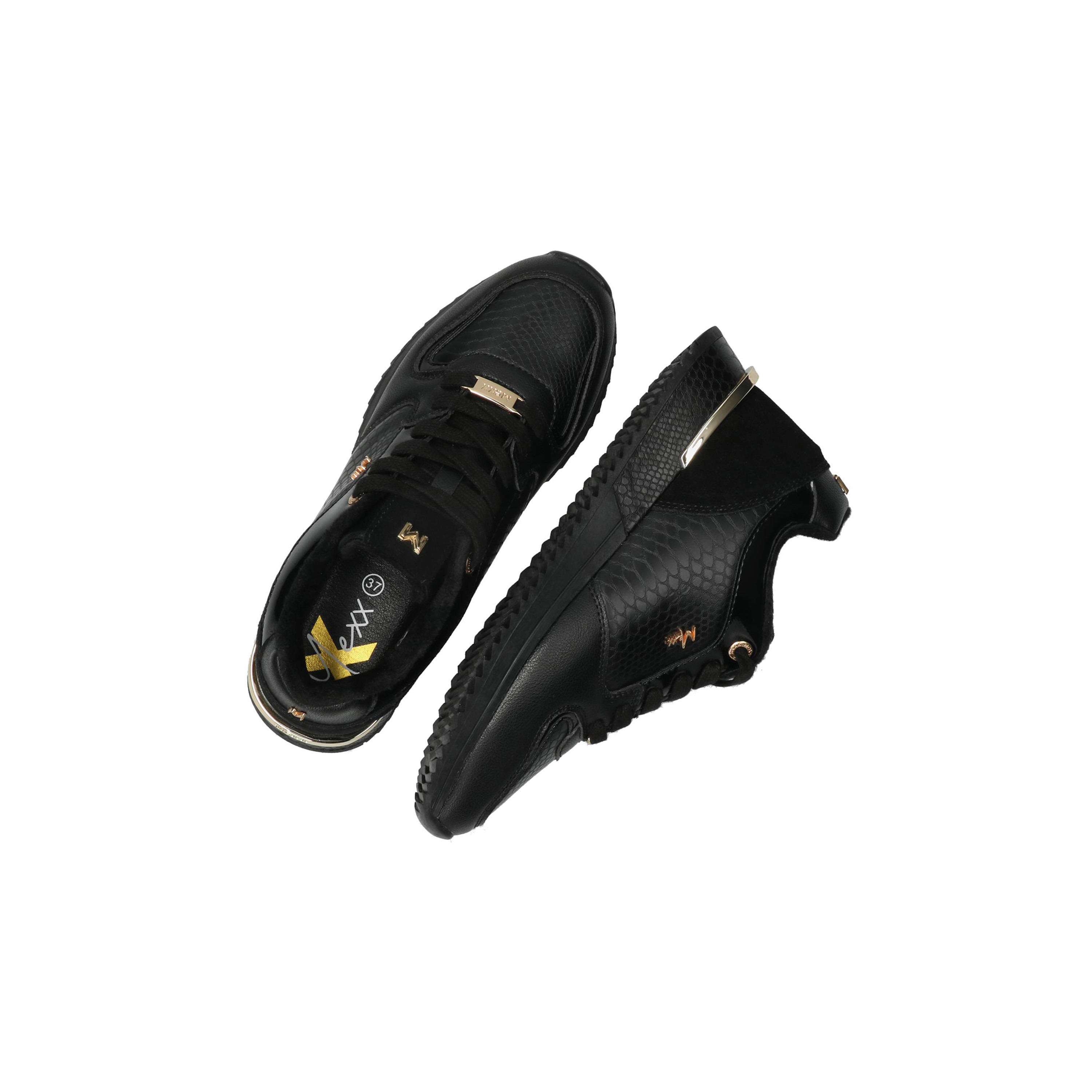 حذاء سنيكرز بارز الملمس برباط إغلاق وزخارف معدنية من ميكس-women-shoes-sneakers-image-5