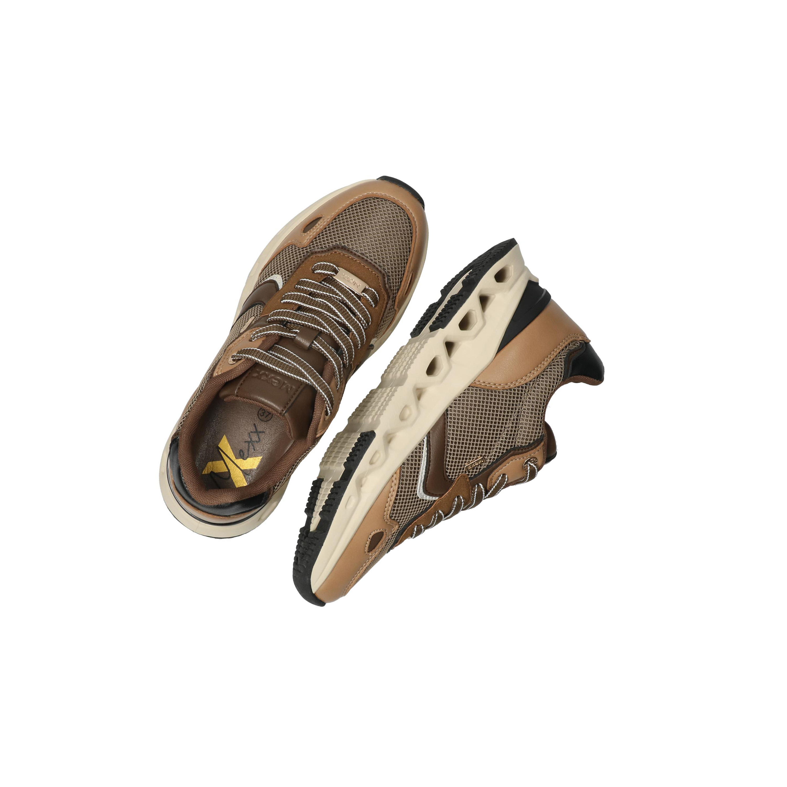 Mexx Paneled Sneakers with Lace-Up Closure-women-shoes-sneakers-image-5