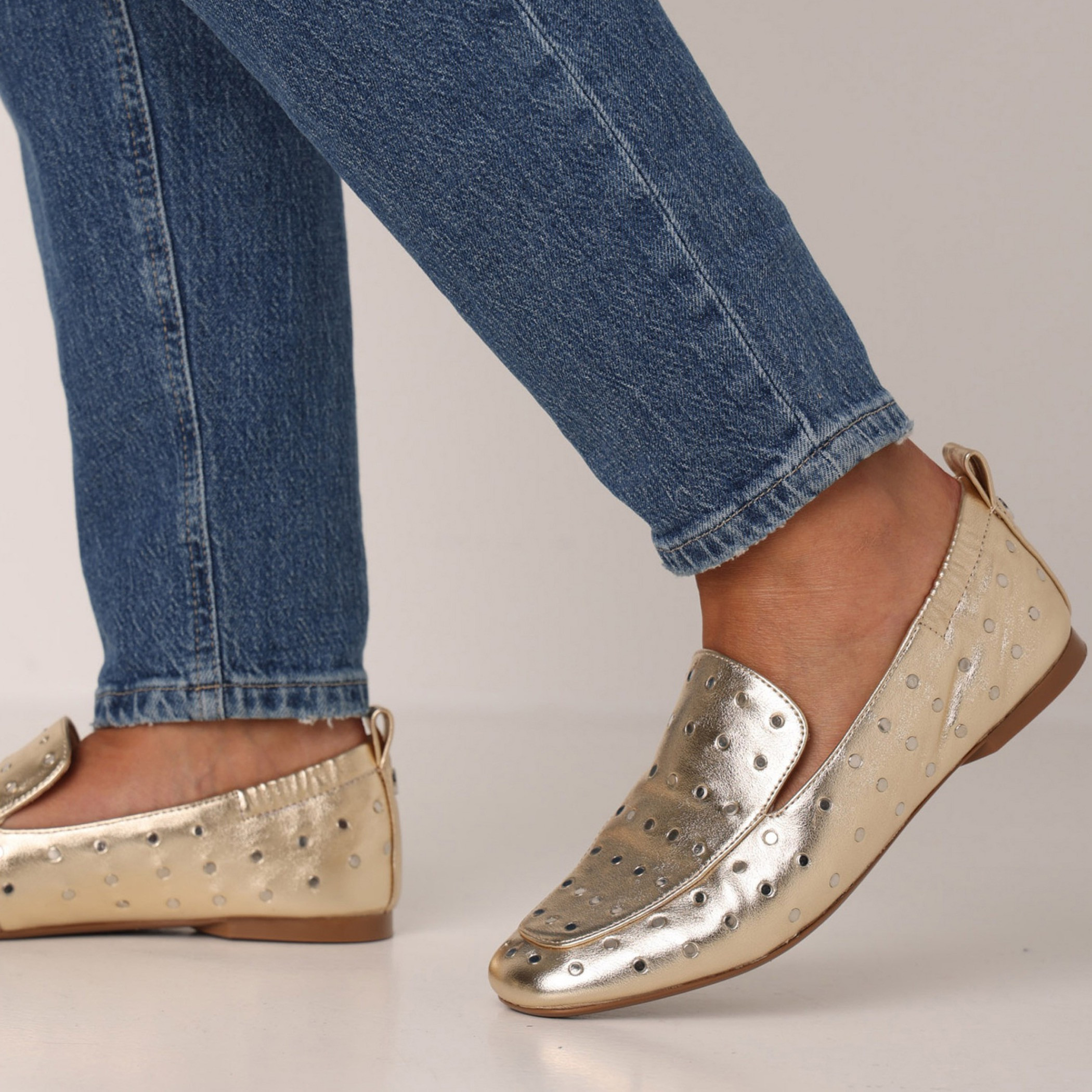 Mexx Women Rozy Lemon Perforated Loafers-women-shoes-flats-loafers-image-8