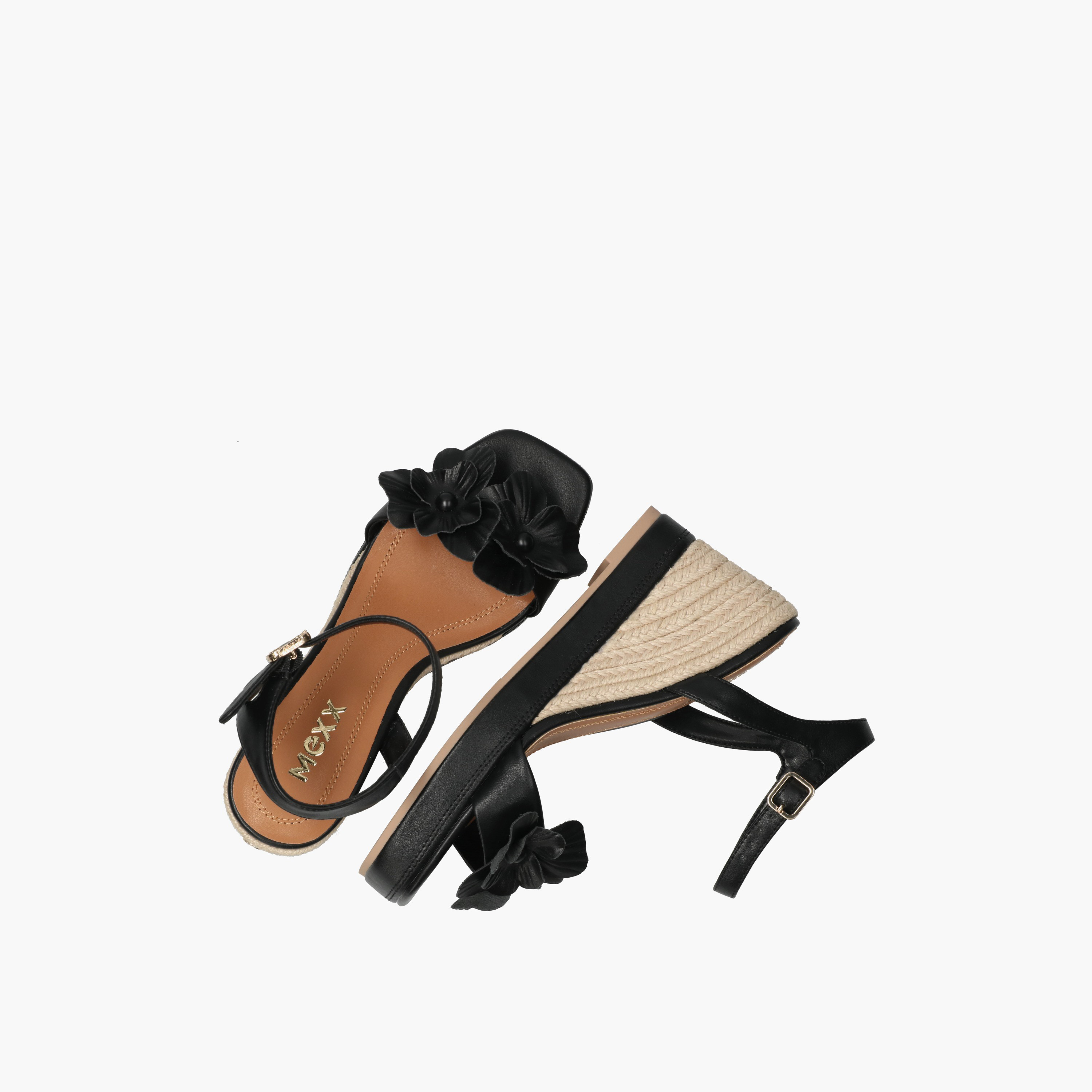 Mexx Women Wedge Heel Espadrille Sandals-women-shoes-sandals-heeled-image-5