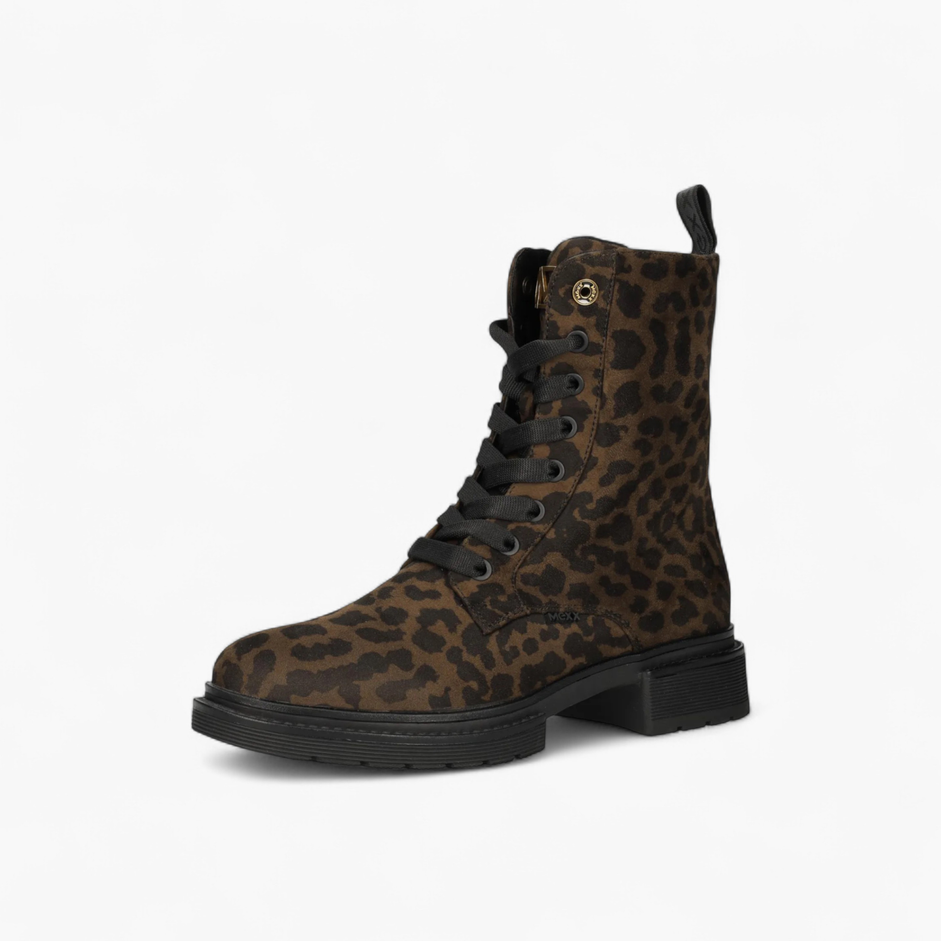 Mexx Animal Print Lace-Up Ankle Boots-women-shoes-boots-image-8