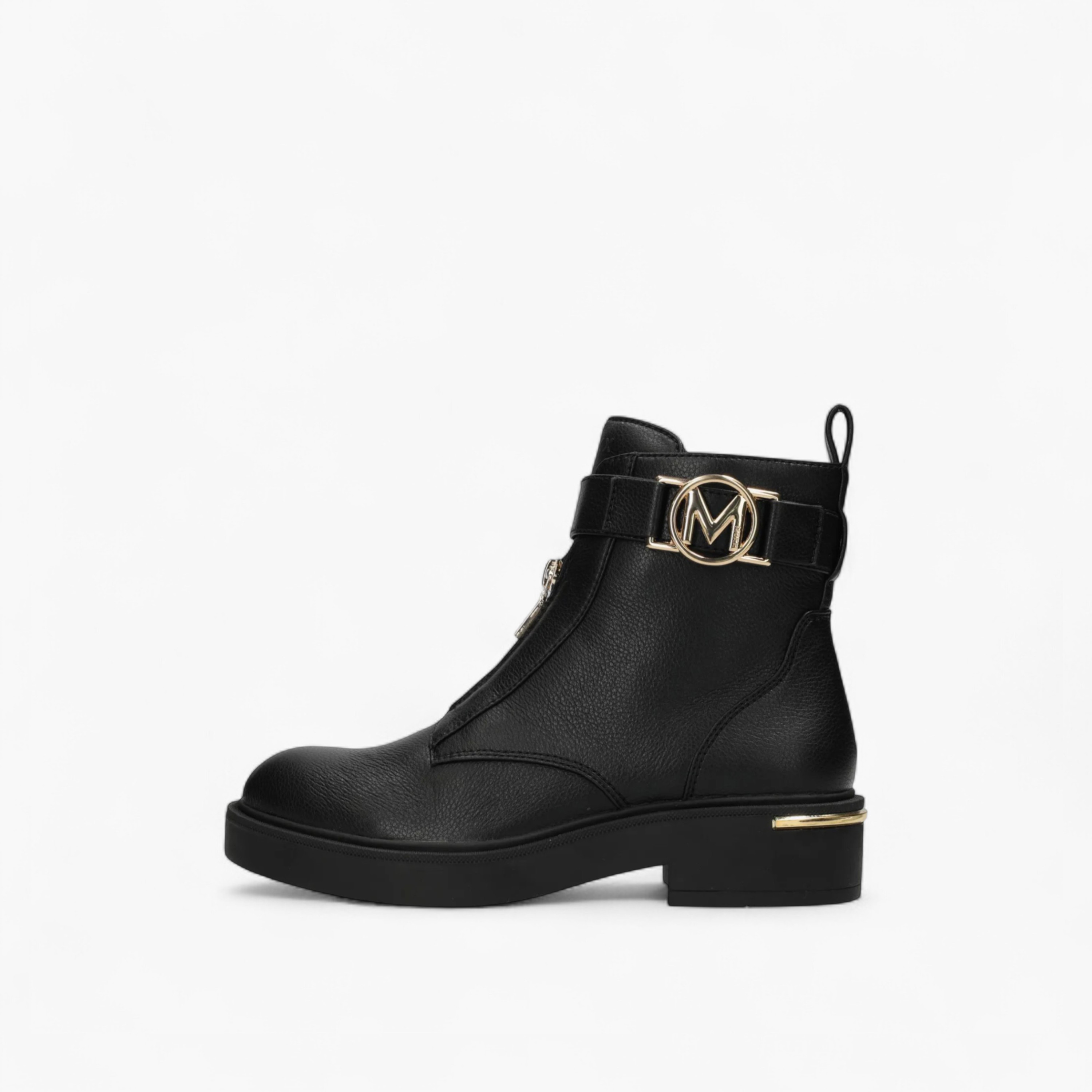 بوت طول كاحل بسحاب إغلاق وزينة ميتاليك من مكس-women-shoes-boots-image-7