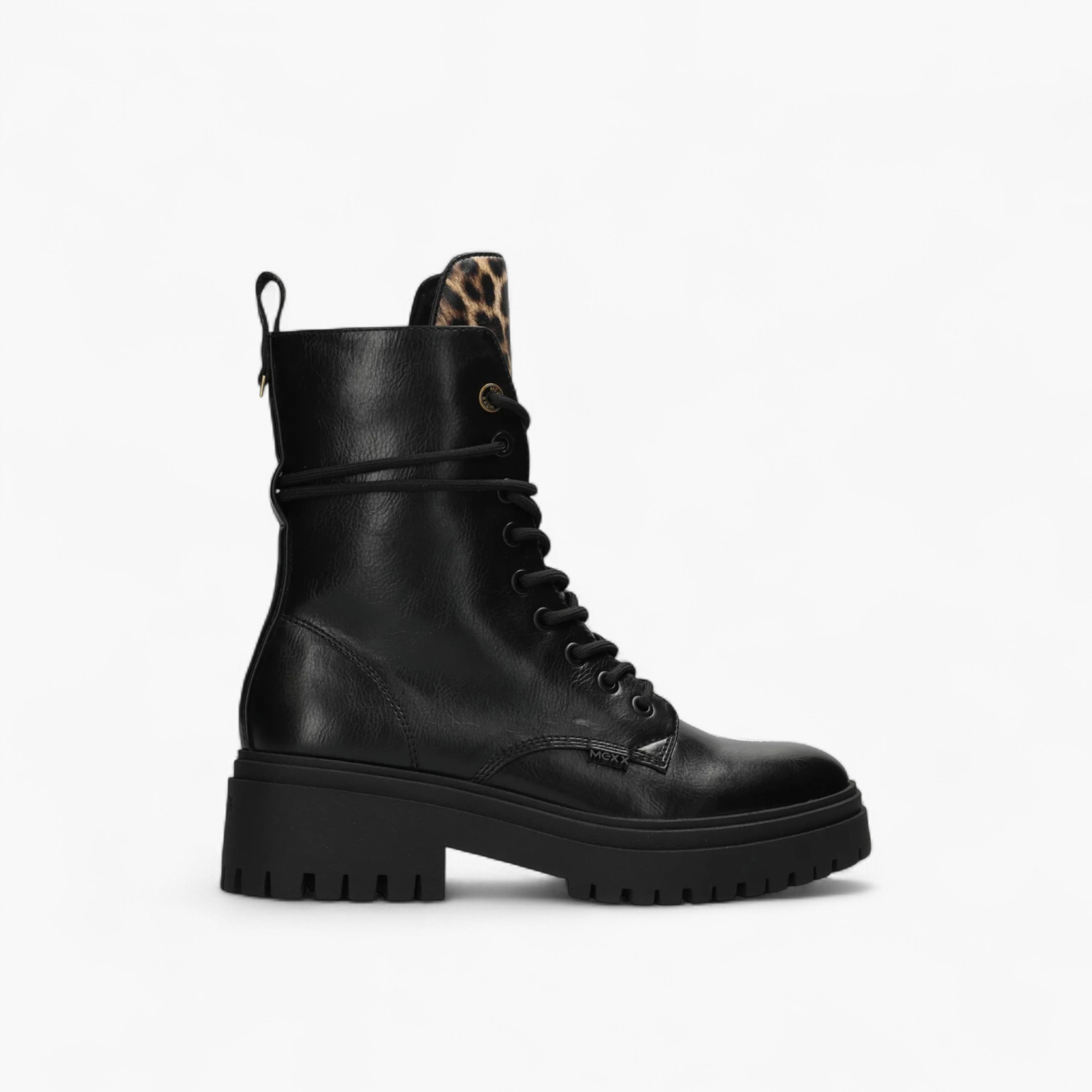 Mexx Animal Print Lace-Up Ankle Boots-women-shoes-boots-image-2