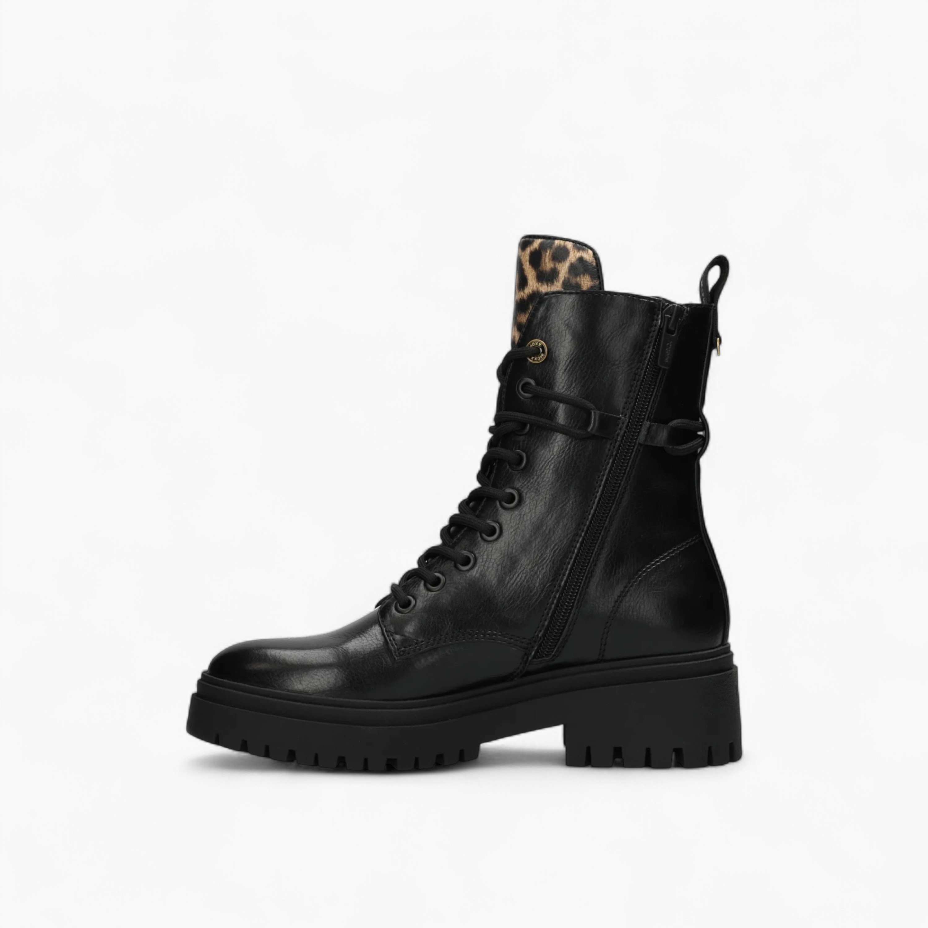 Mexx Animal Print Lace-Up Ankle Boots-women-shoes-boots-image-6