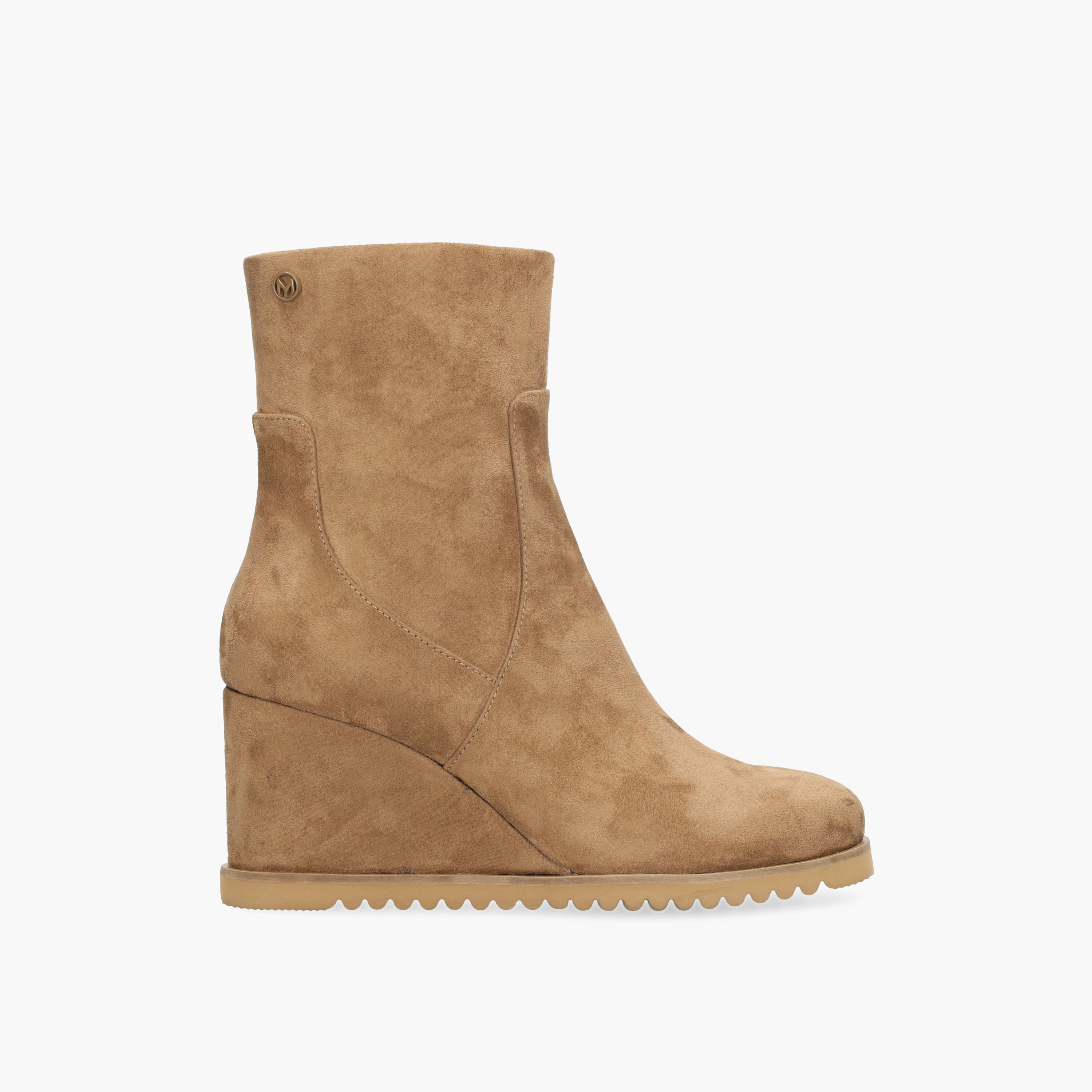 Mexx Women Arwyn Textured Wedge Heel Ankle Boots-women-shoes-boots-image-2