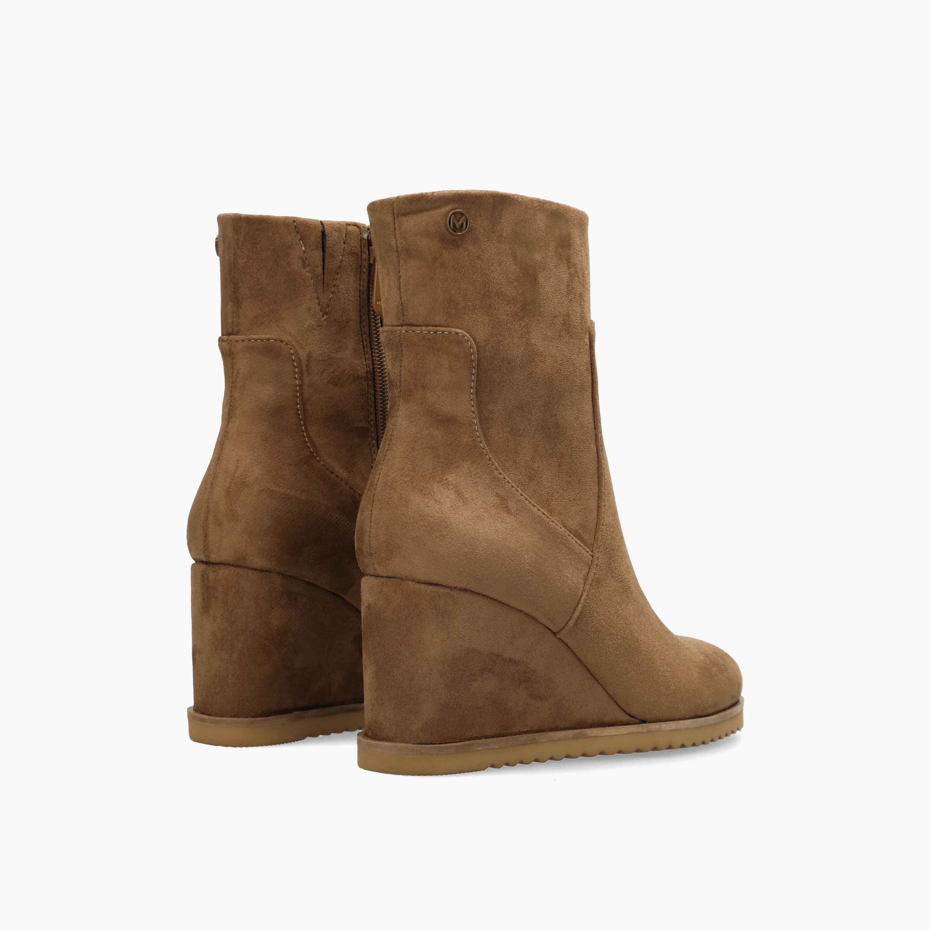 Mexx Women Arwyn Textured Wedge Heel Ankle Boots-women-shoes-boots-image-3