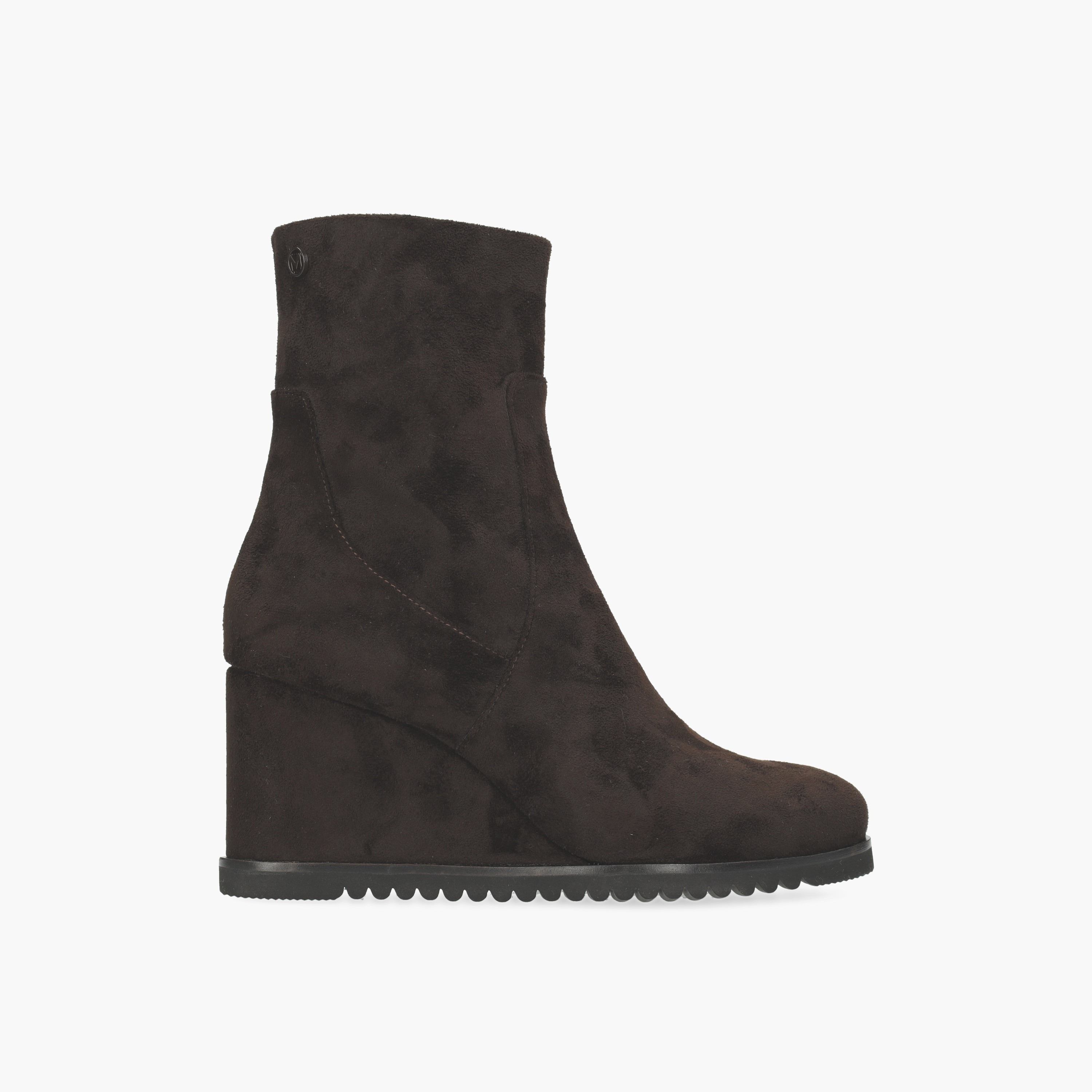 Mexx Women Arwyn Textured Wedge Heel Ankle Boots-women-shoes-boots-image-2