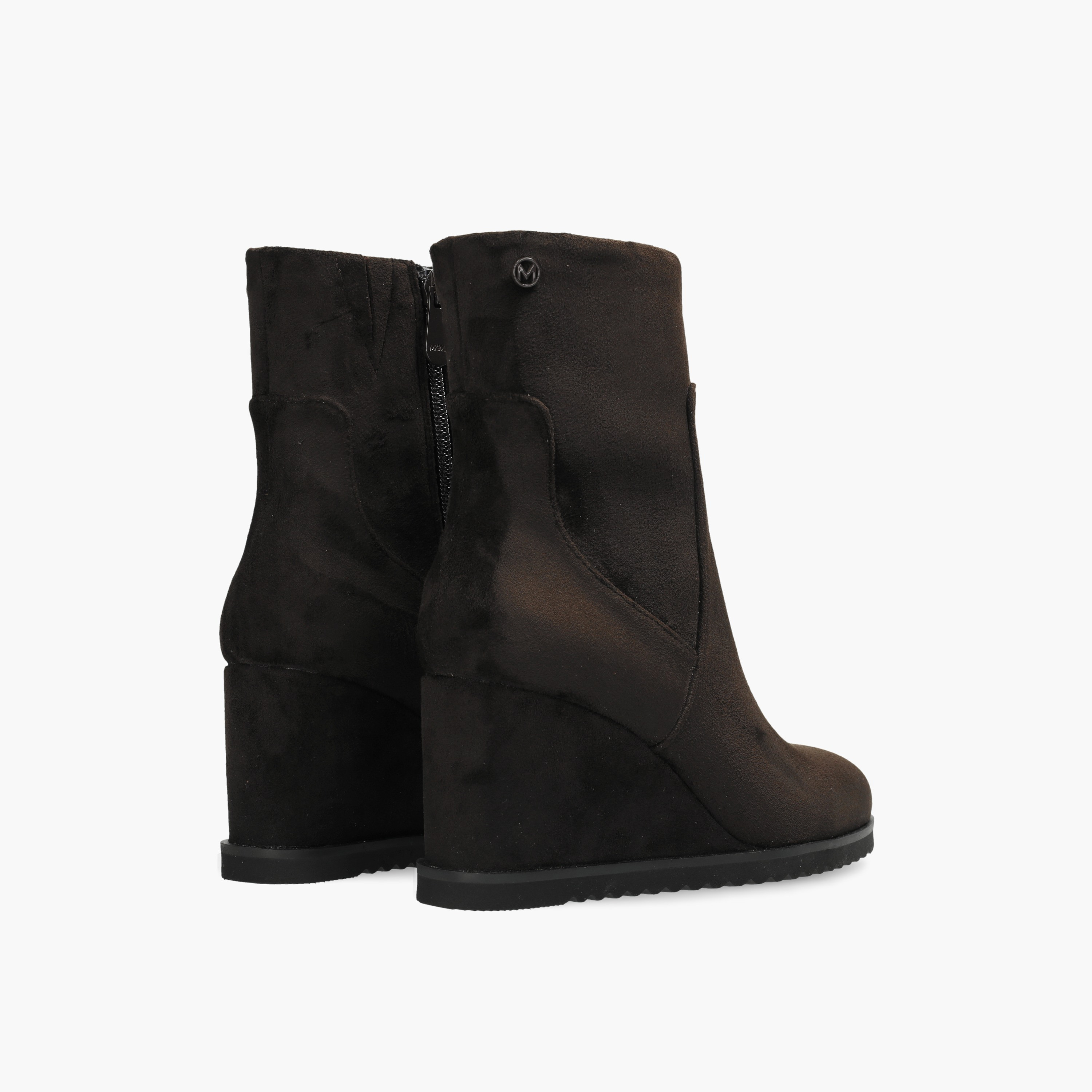 Mexx Women Arwyn Textured Wedge Heel Ankle Boots-women-shoes-boots-image-3