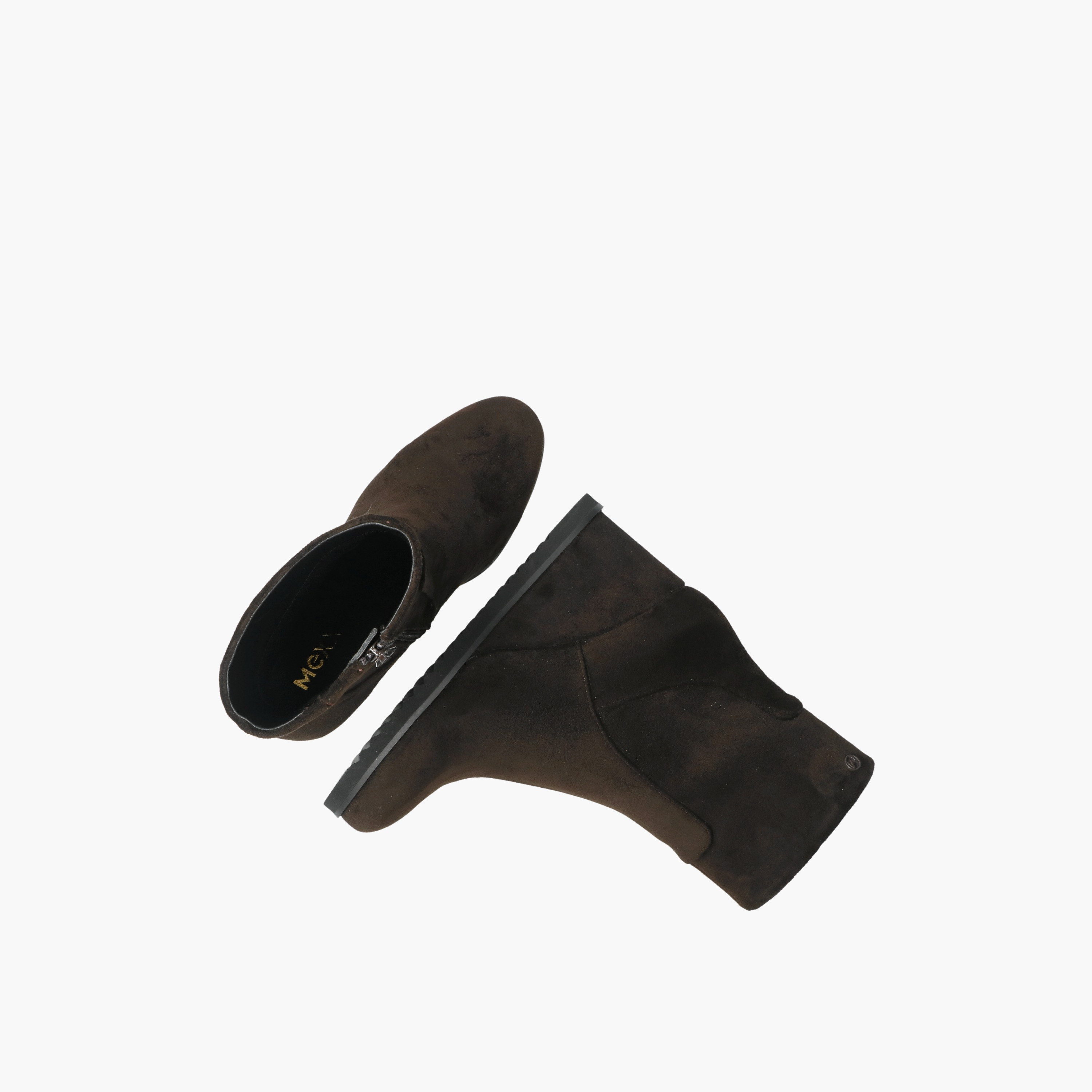 Mexx Women Arwyn Textured Wedge Heel Ankle Boots-women-shoes-boots-image-5