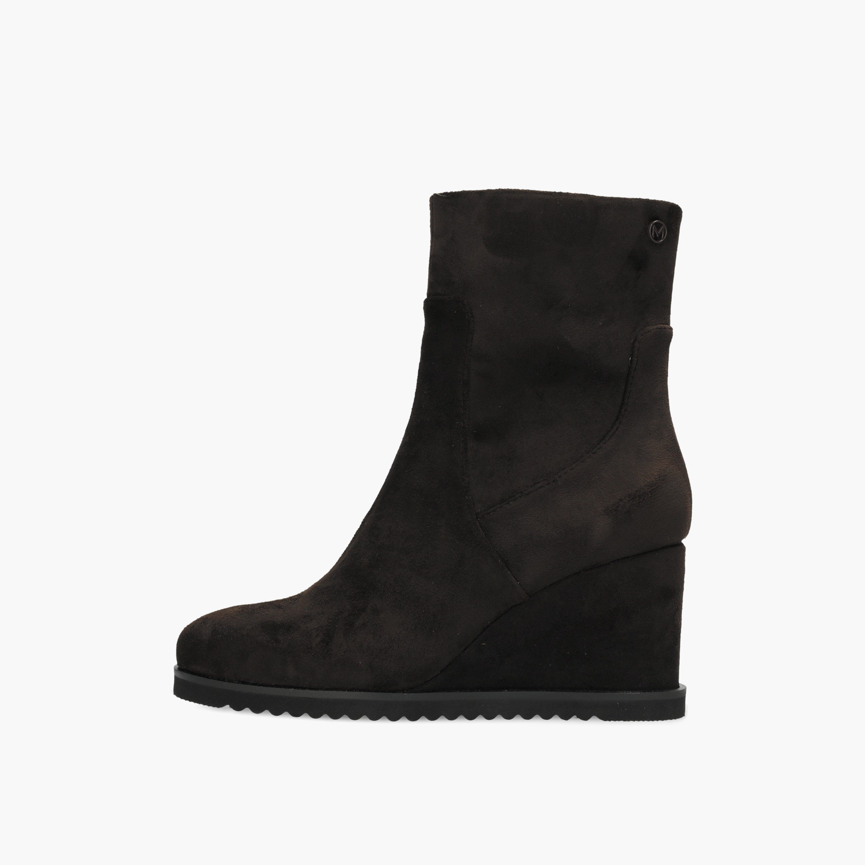 Mexx Women Arwyn Textured Wedge Heel Ankle Boots-women-shoes-boots-image-7