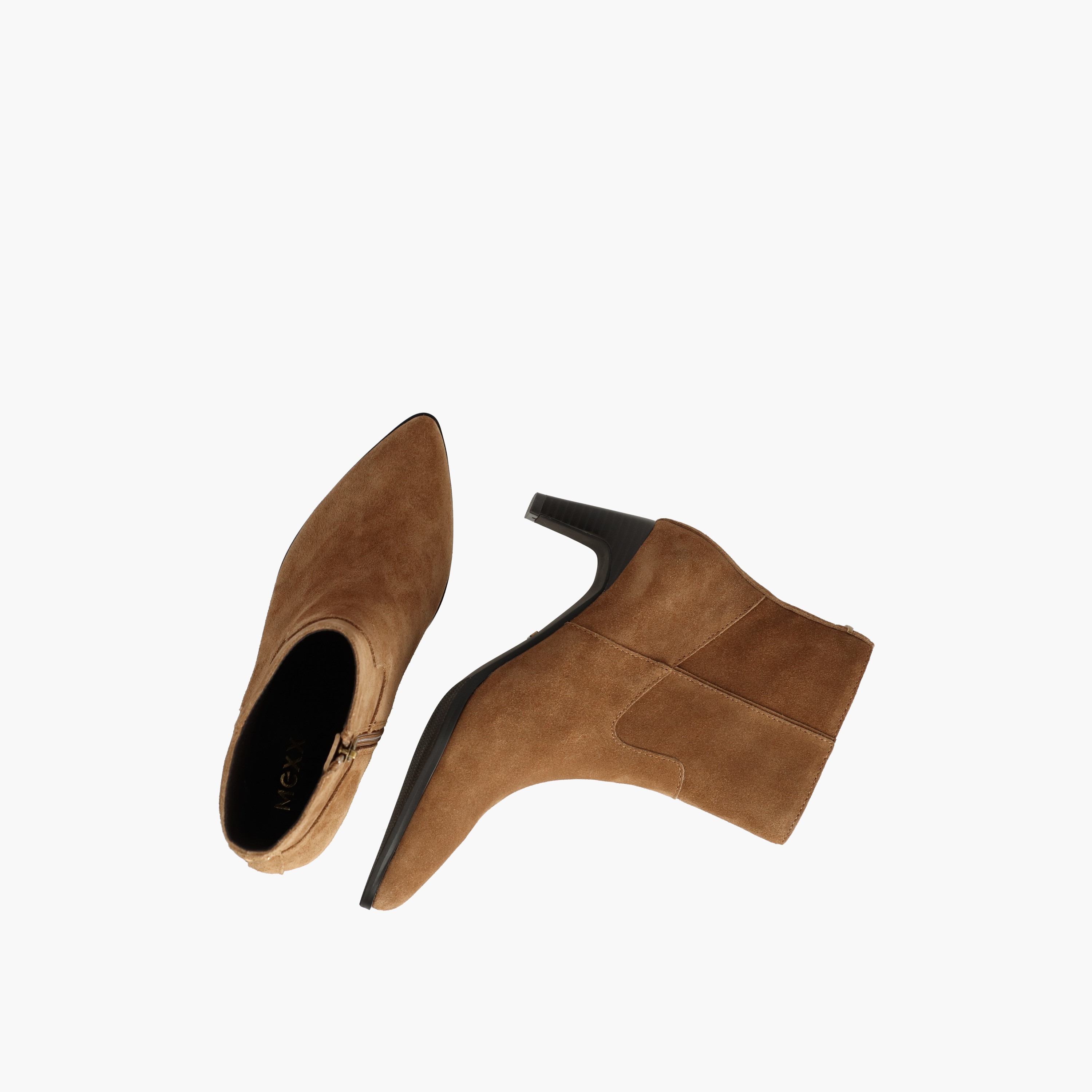 Mexx Women Arlana Textured Block Heel Ankle Boots-women-shoes-boots-image-5