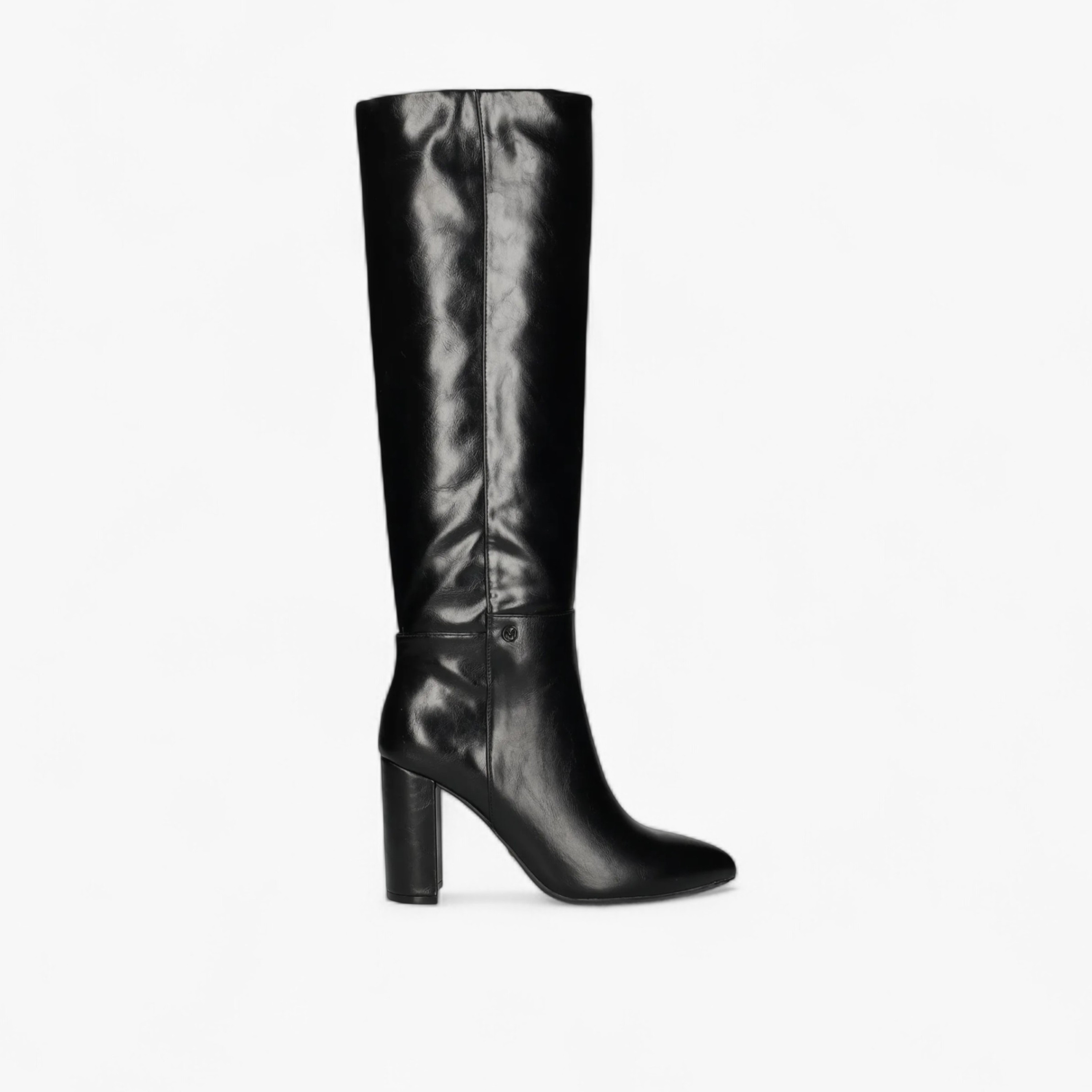 Mexx Solid High Shaft Boots with Block Heel-women-shoes-boots-image-1