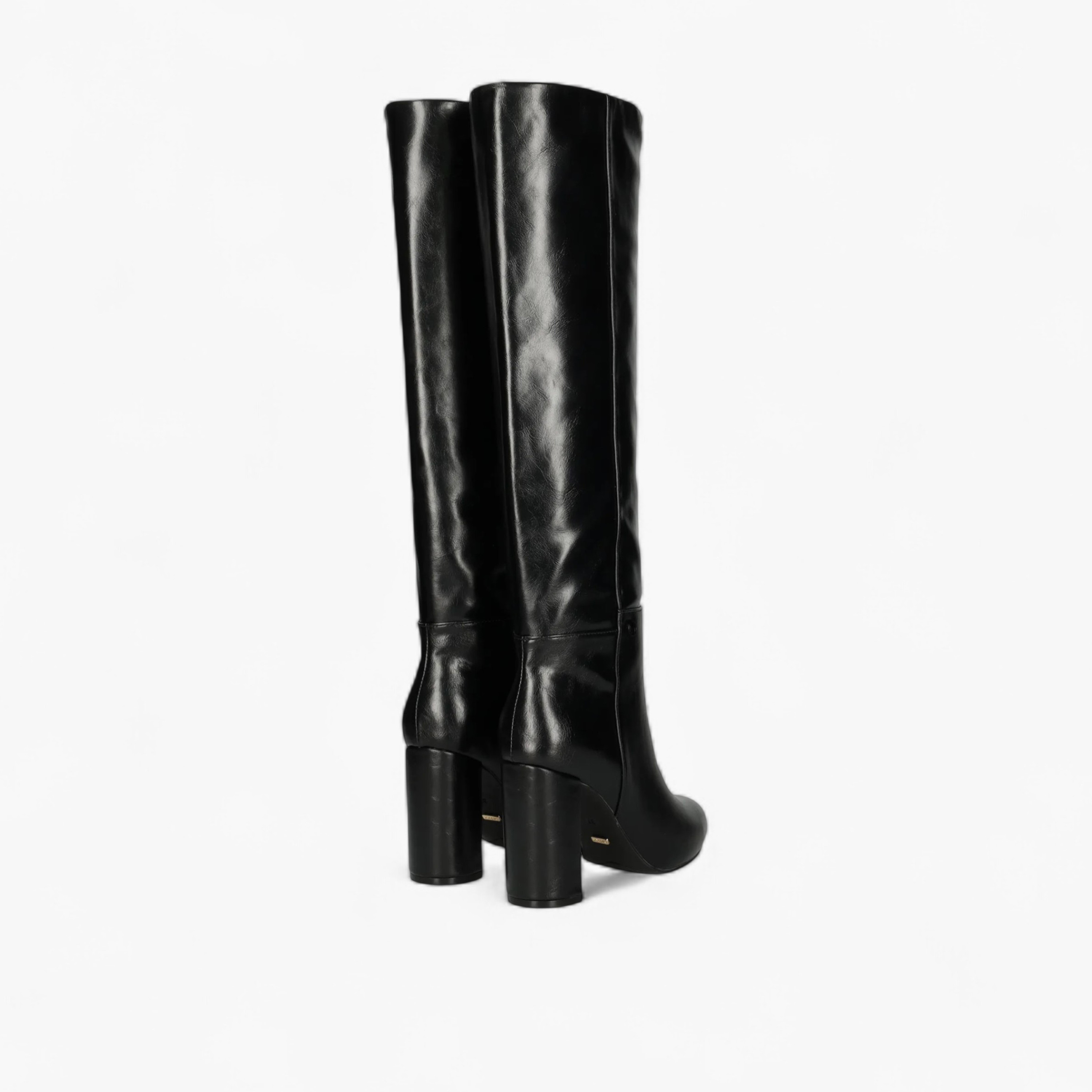 Mexx Solid High Shaft Boots with Block Heel-women-shoes-boots-image-2