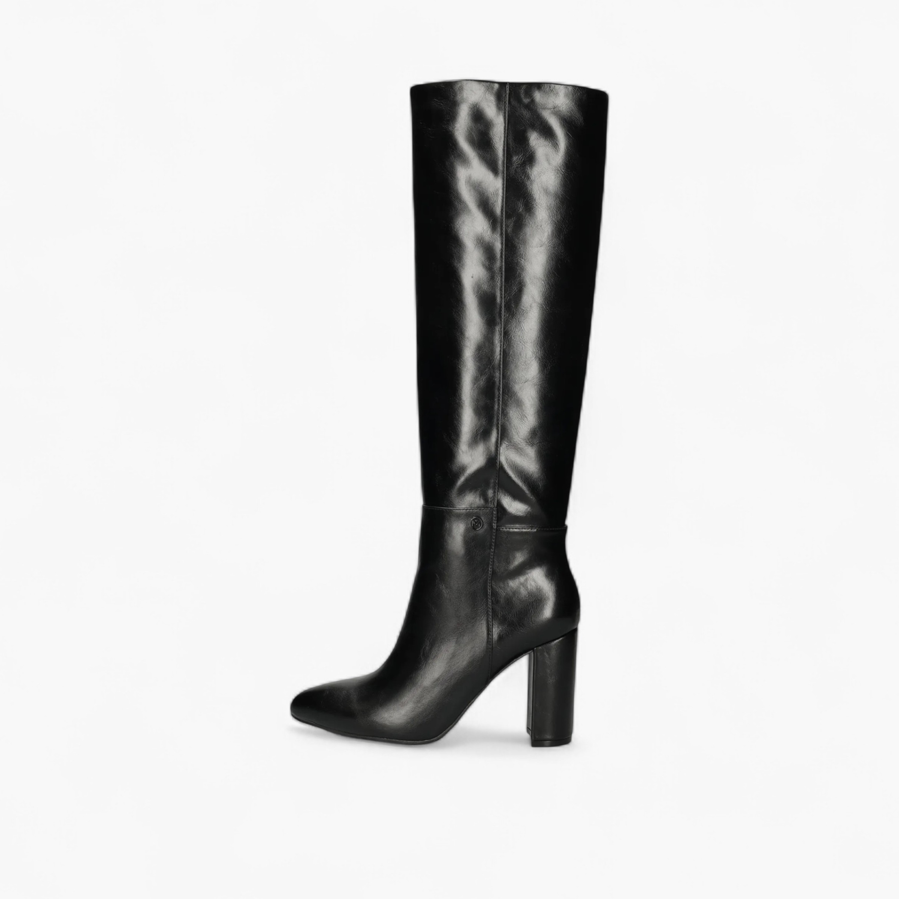 بوت سادة طويل بكعب عريض من ميكس-women-shoes-boots-image-3