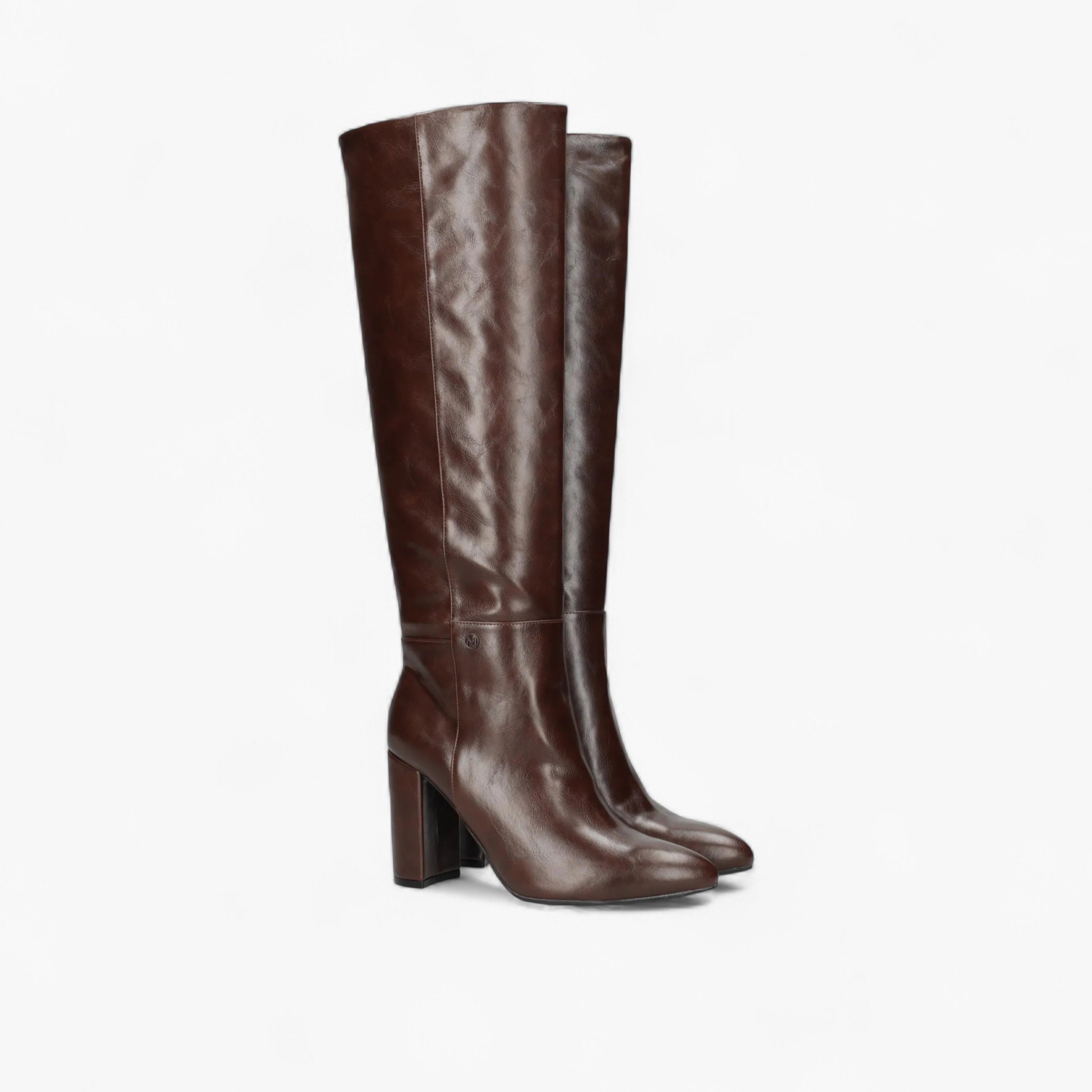 Mexx Solid High Shaft Boots with Block Heel-women-shoes-boots-image-1
