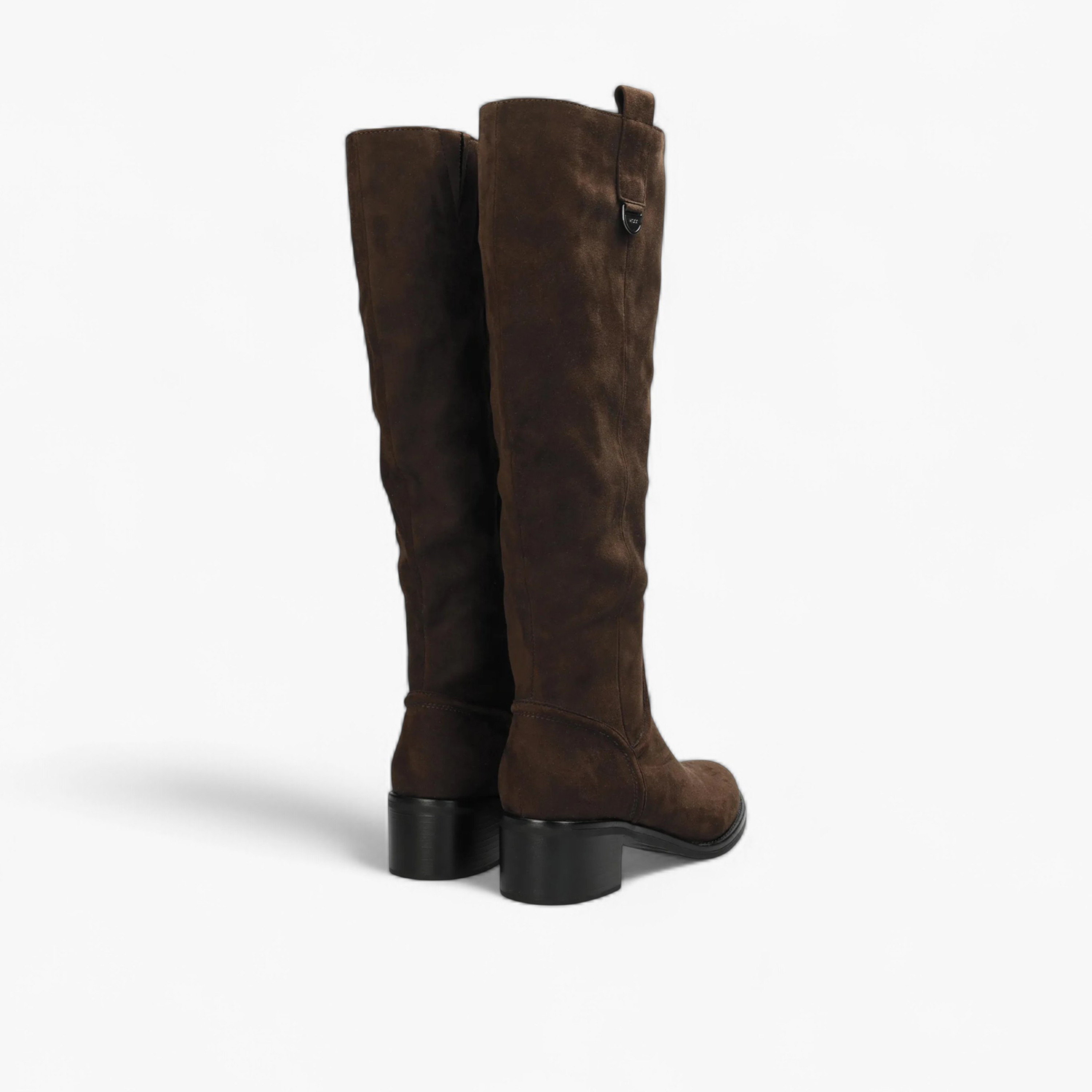 بوت سادة طويل بكعب عريض من ميكس-women-shoes-boots-image-3