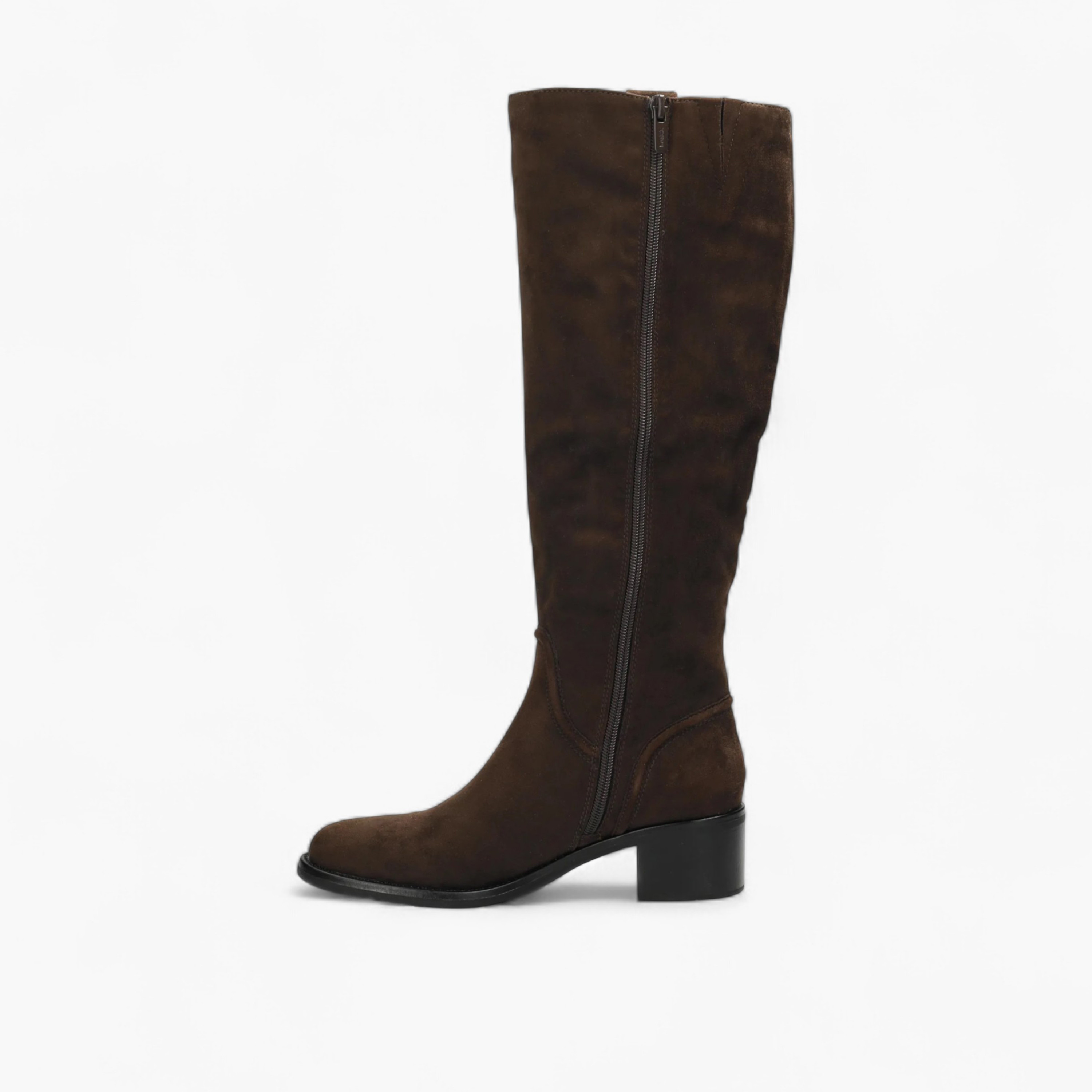 بوت سادة طويل بكعب عريض من ميكس-women-shoes-boots-image-4