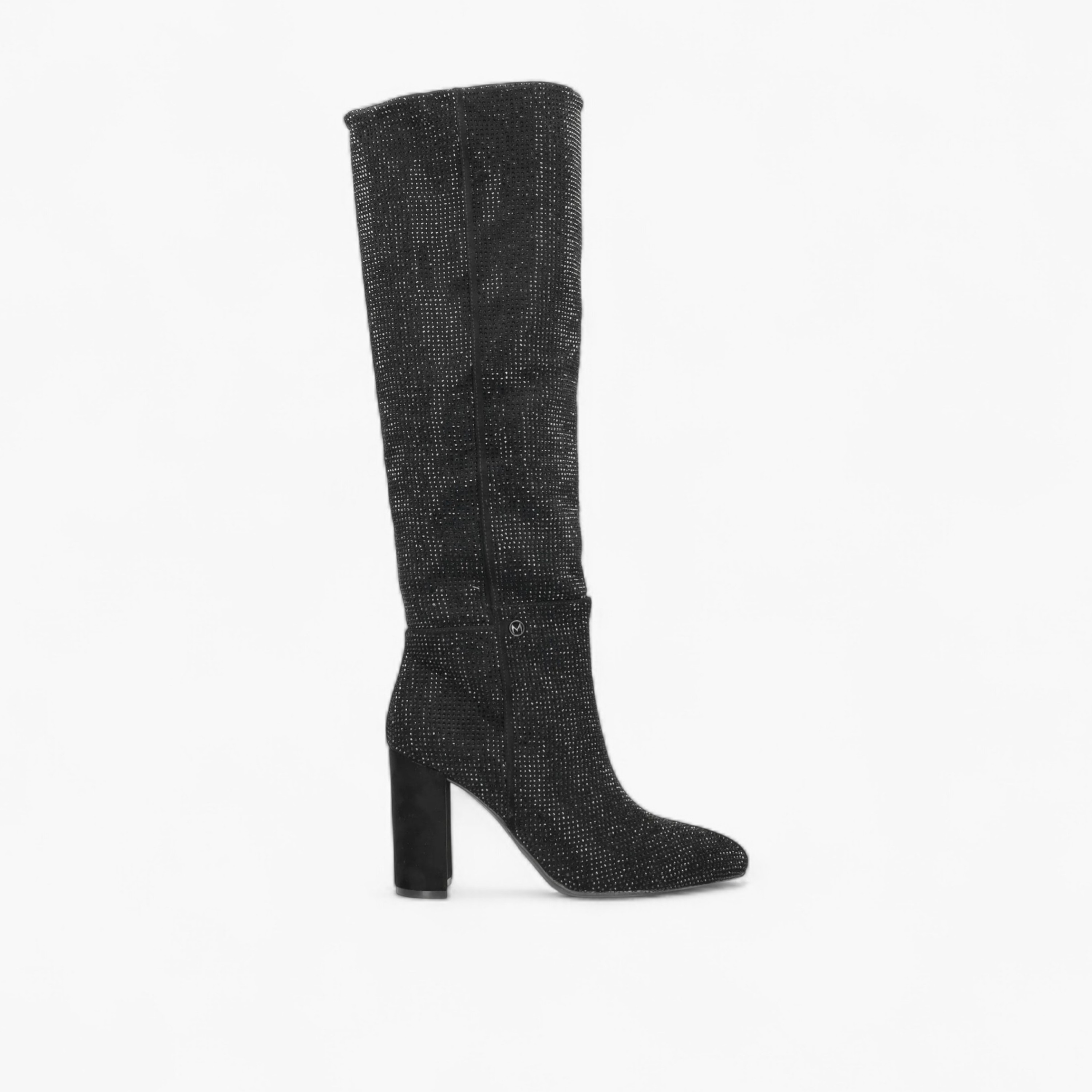 Mexx Embellished High Shaft Boots with Block Heel-women-shoes-boots-image-2