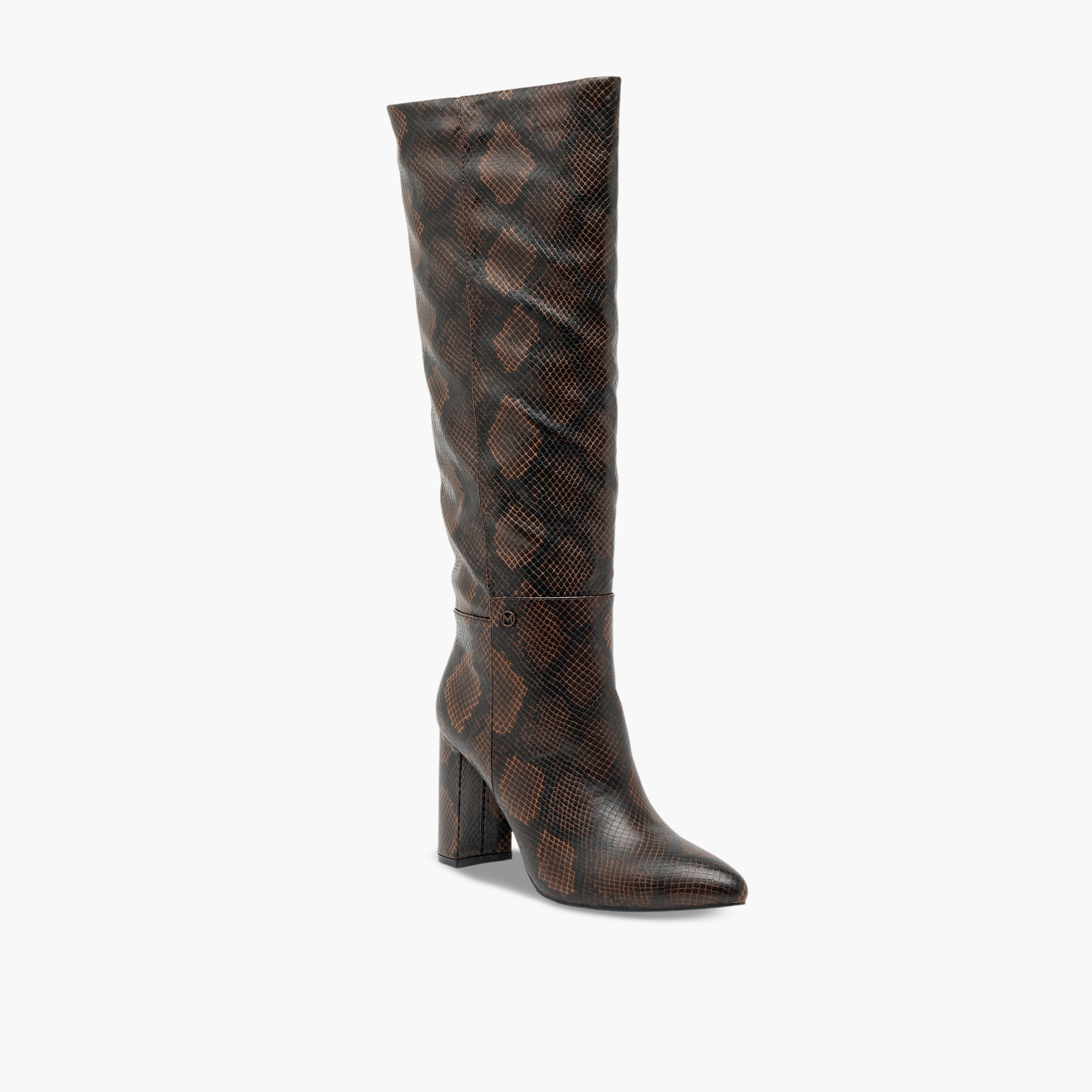 Mexx Women Animal Print High Shaft Boots-women-shoes-boots-image-2
