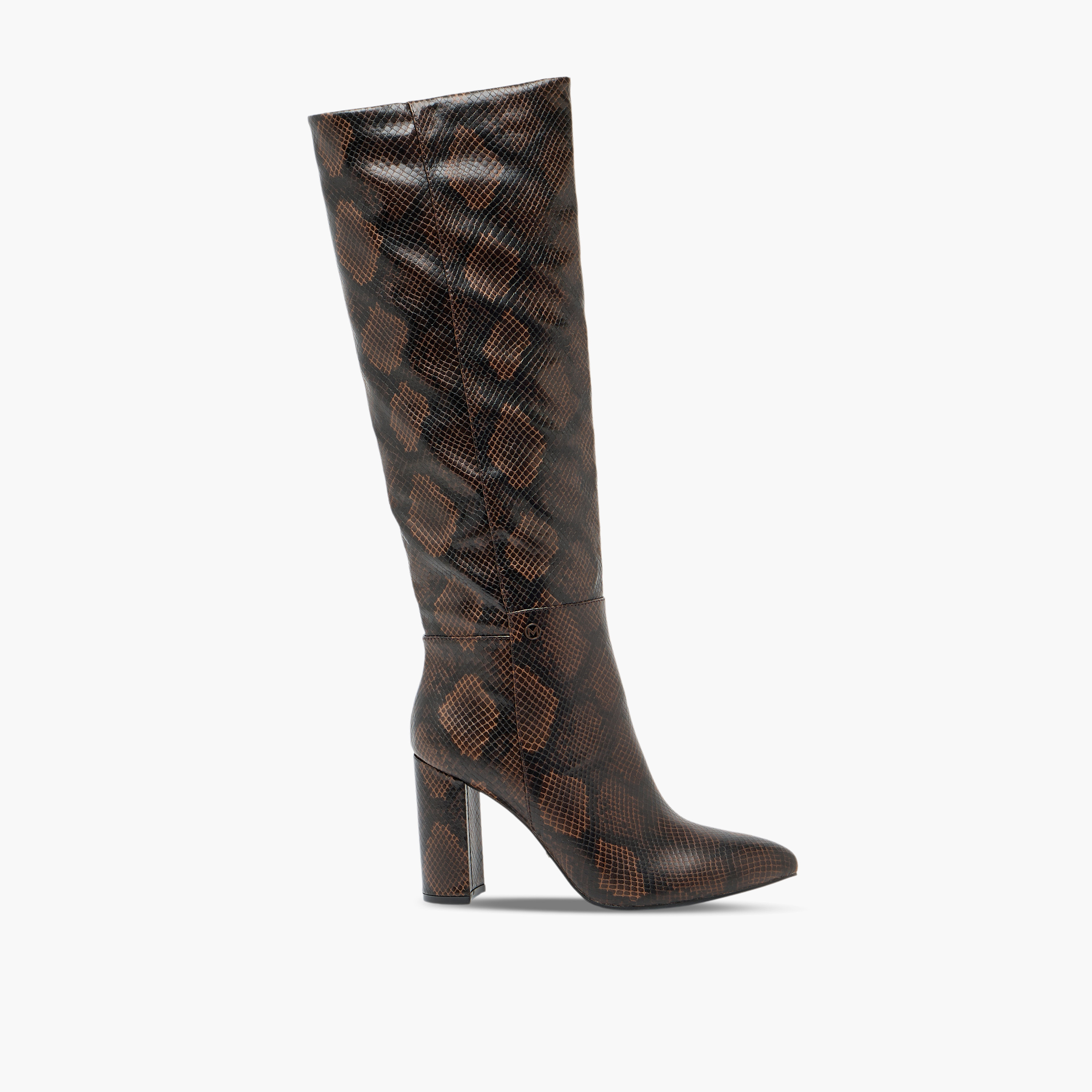 Mexx Women Animal Print High Shaft Boots-women-shoes-boots-image-3