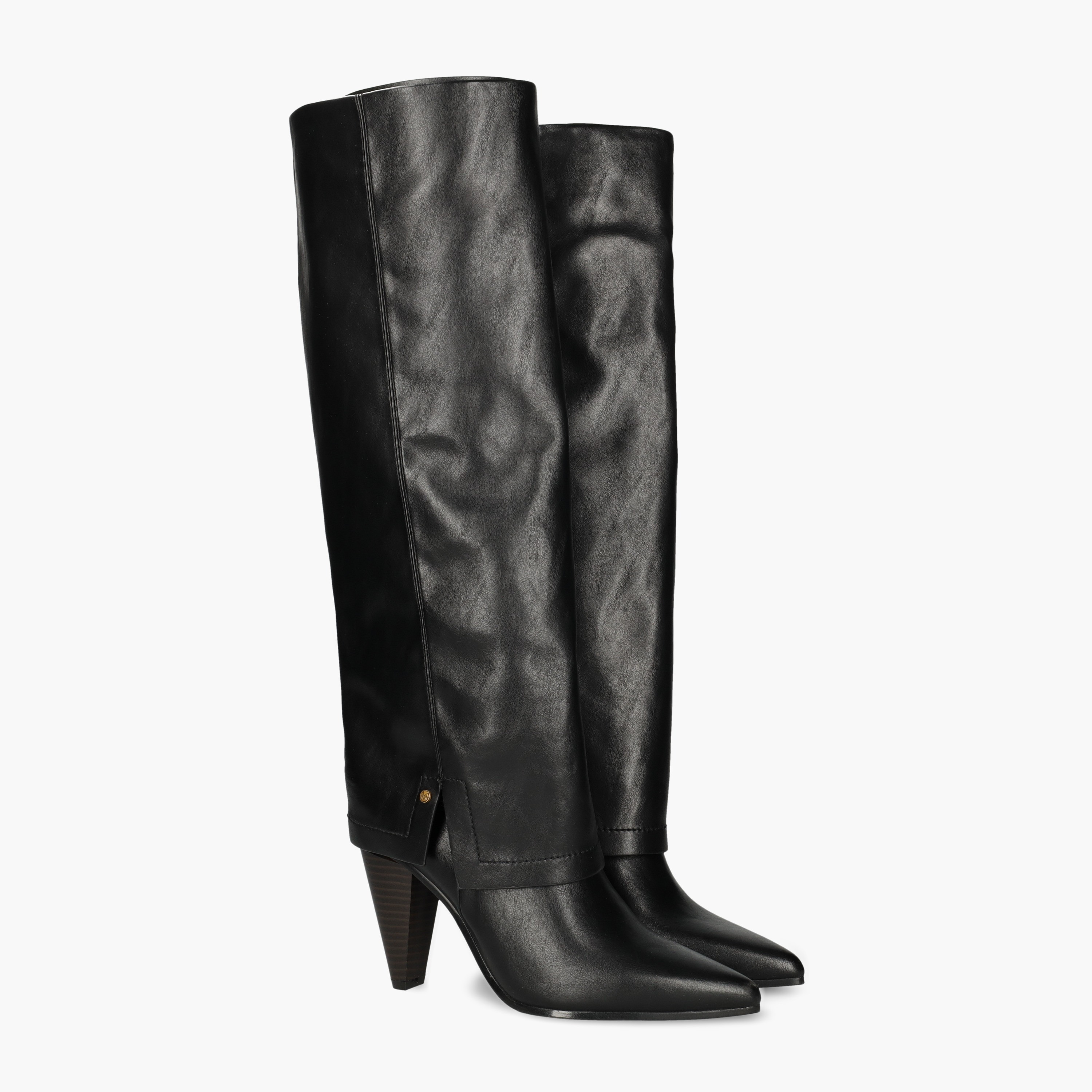 بوت شافت طويل بكعب مخروطي أنورا للنساء من ميكس-women-shoes-boots-image-1