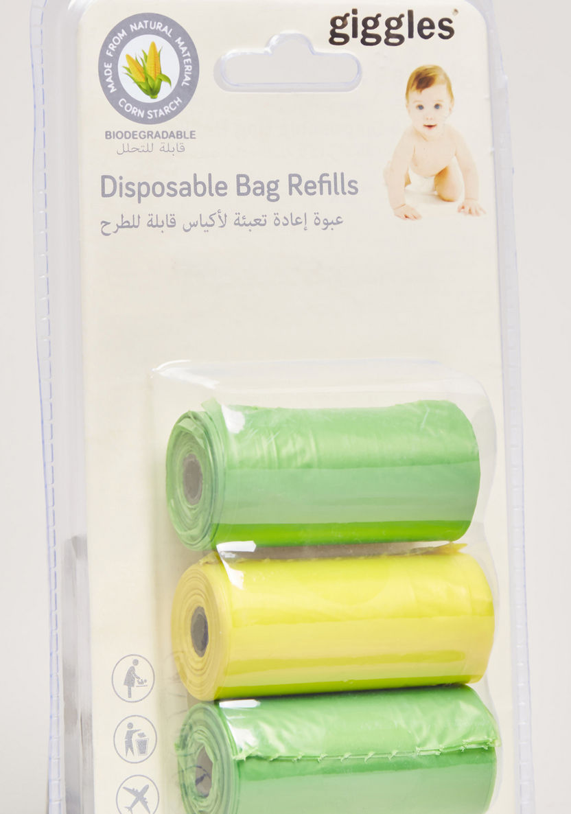 Giggles Scented Disposable Bag Refills - 30 Piece-Bins and Refills-image-1