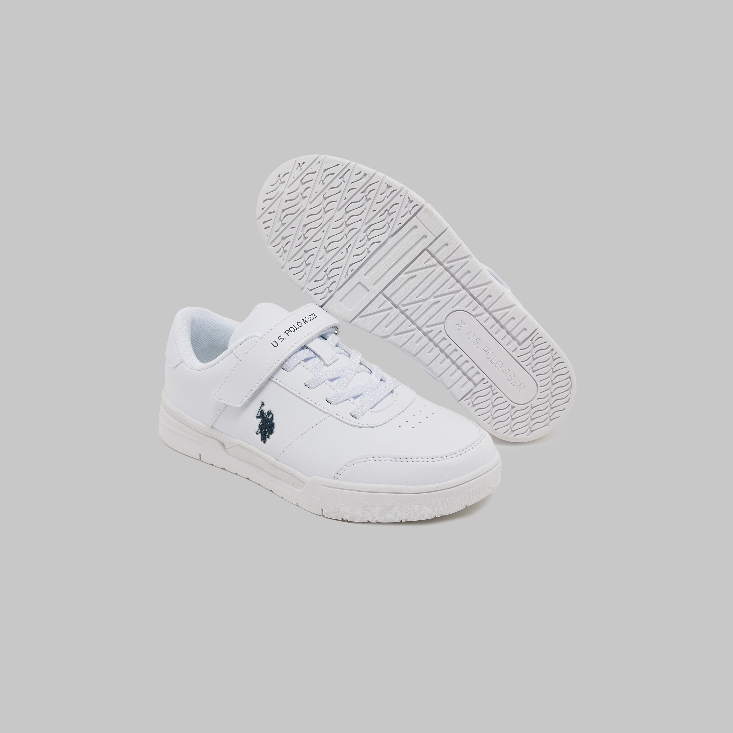 U.S. Polo Assn Kids Hook & Loop Sneakers | MICHAEL-girls-shoes-sneakers-image-4