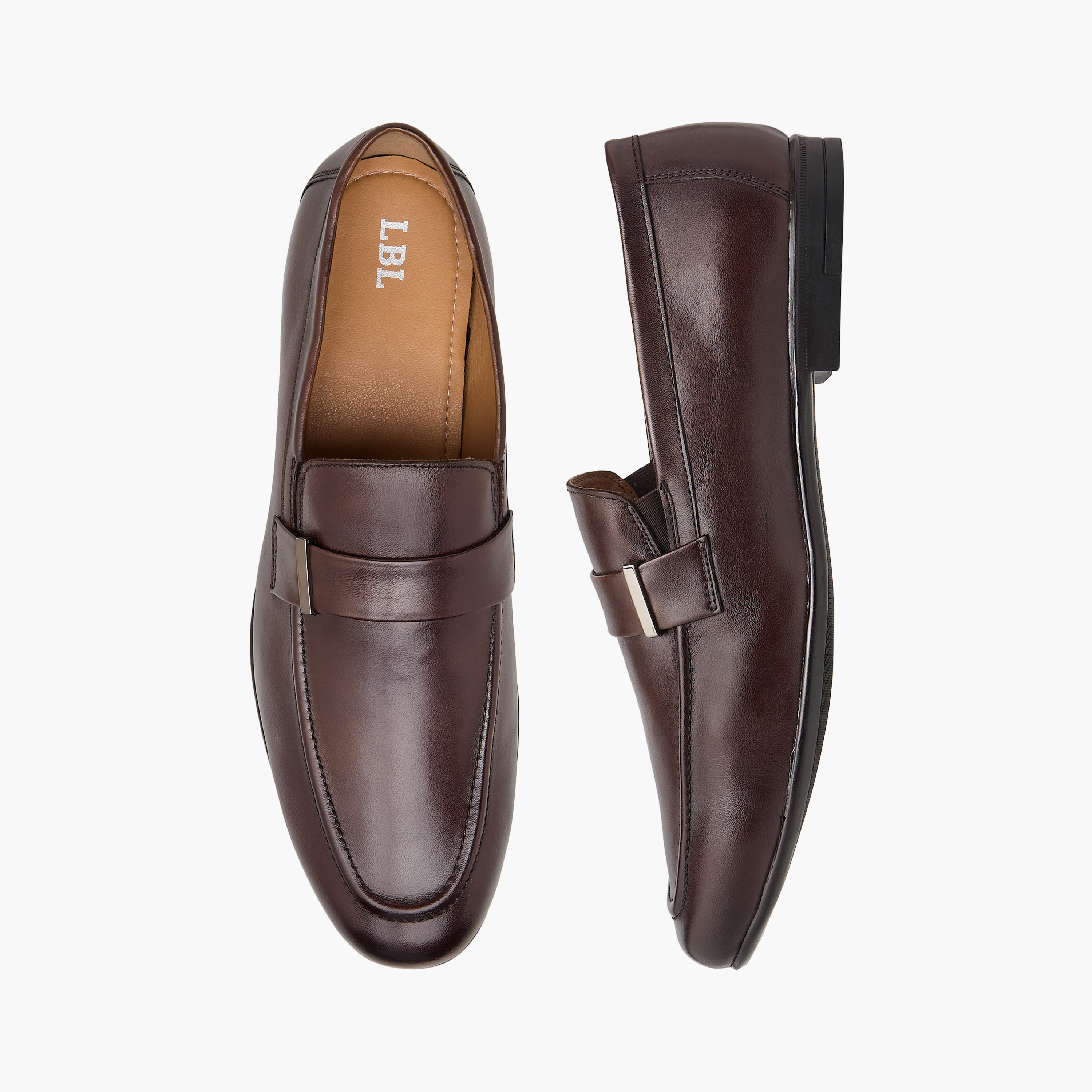 LBL by Shoexpress Solid Slip-On Loafers-men-shoes-loafersandmoccasins-image-1