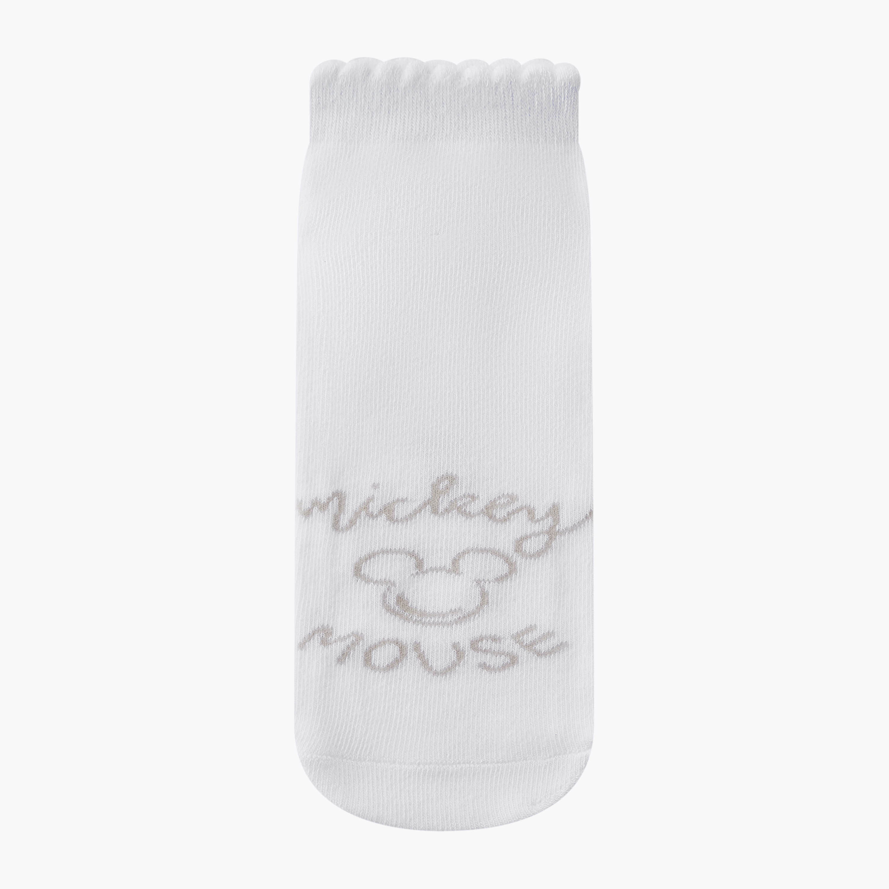 طقم جوارب بطول الكاحل 5 أزواج للبنات من ديزني-girls-accessories-socks-image-2
